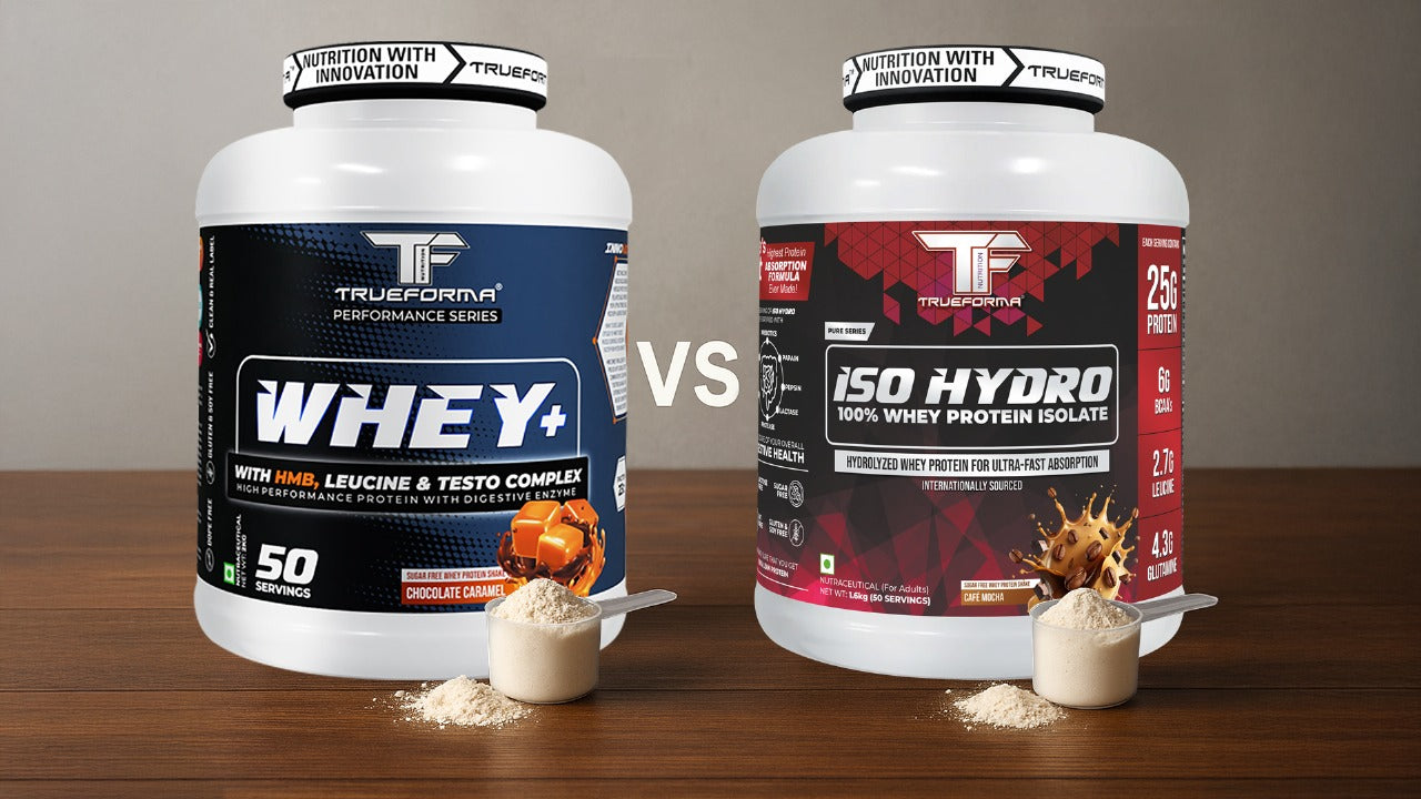 Choosing the Right Protein for Your Goals: Trueforma Whey Concentrate vs. Isolate