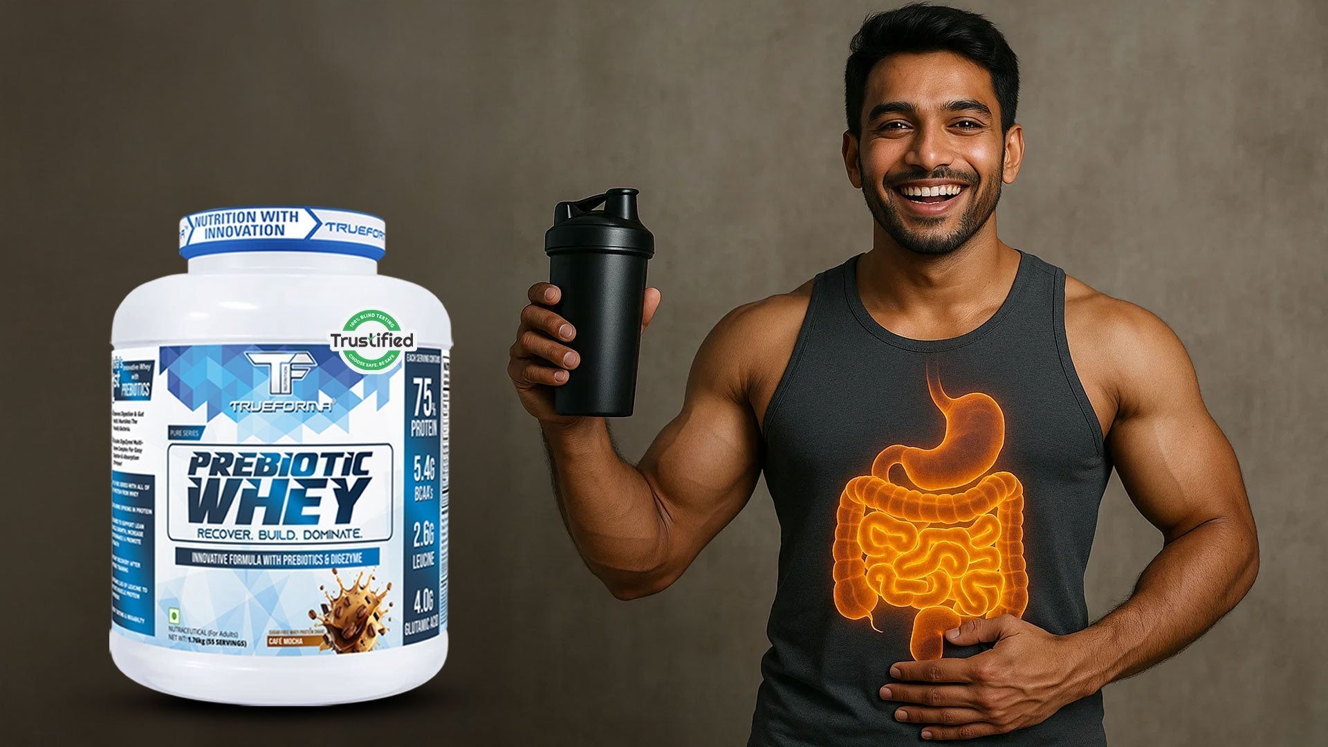 Prebiotics in Protein Powder: Why Trueforma Whey Is a Gut Game-Changer