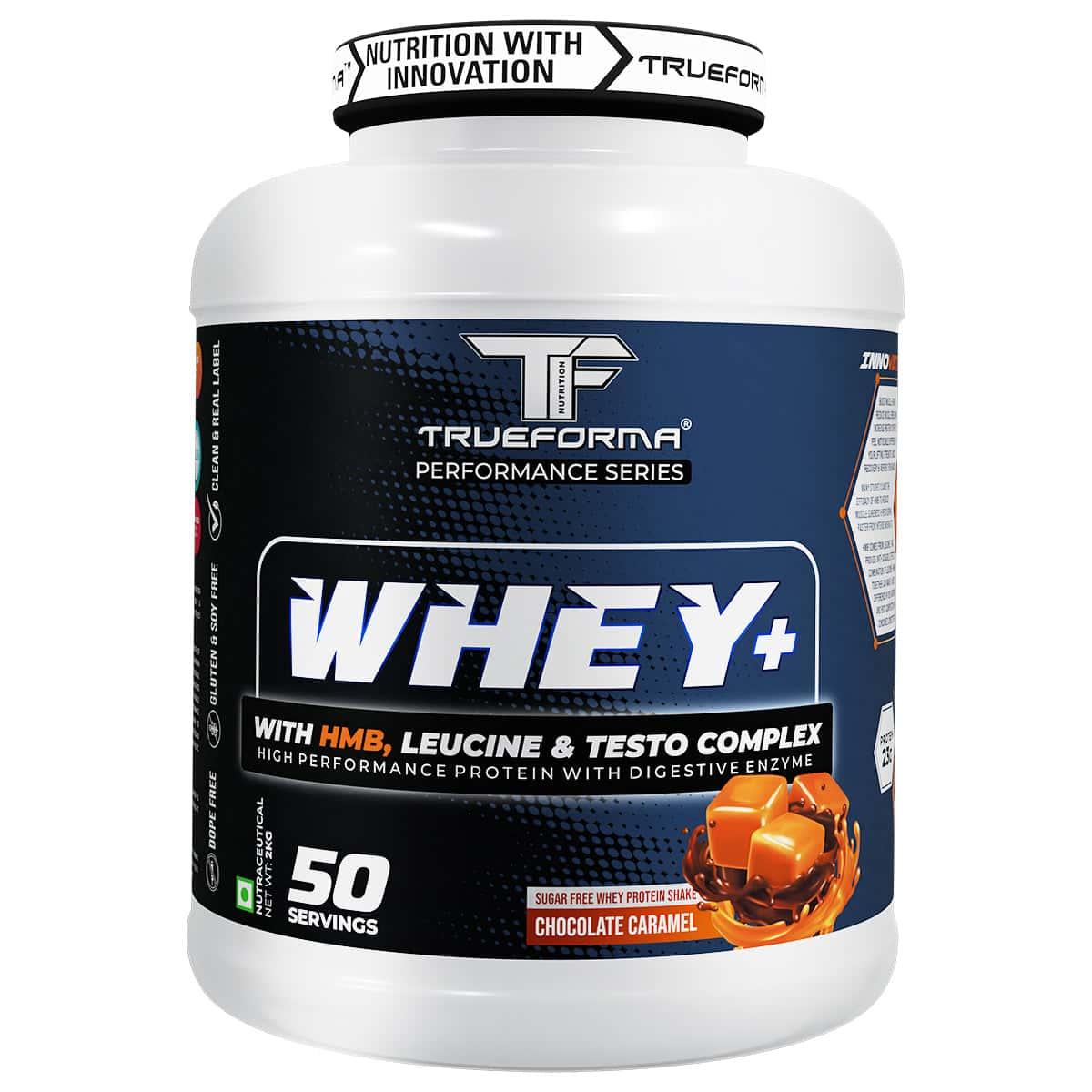 Trueforma® Whey+ Protein with HMB, Leucine, Ginseng & Tribulus