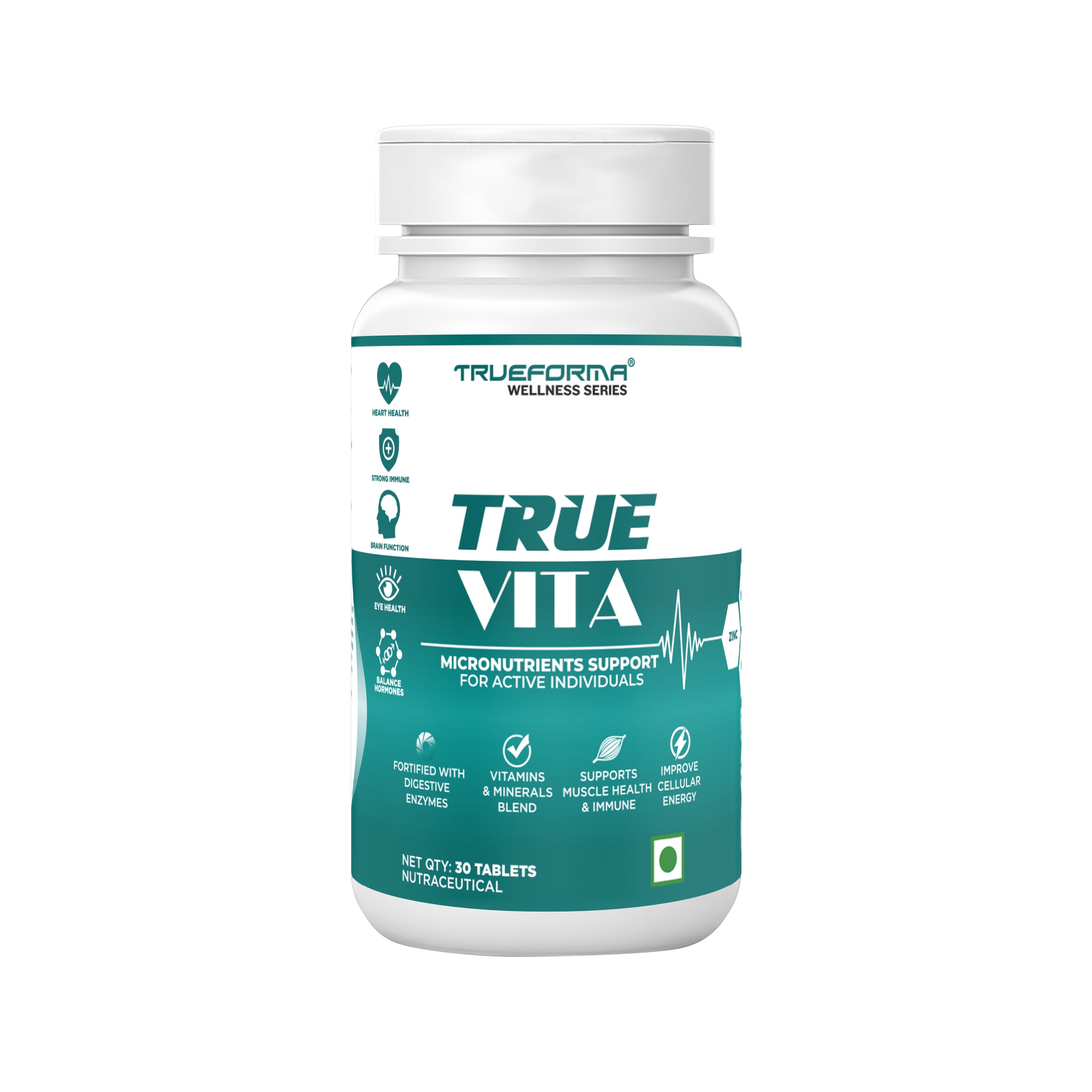 Trueforma® Wellness Combo – True Vita, Omega 3 & ZMA