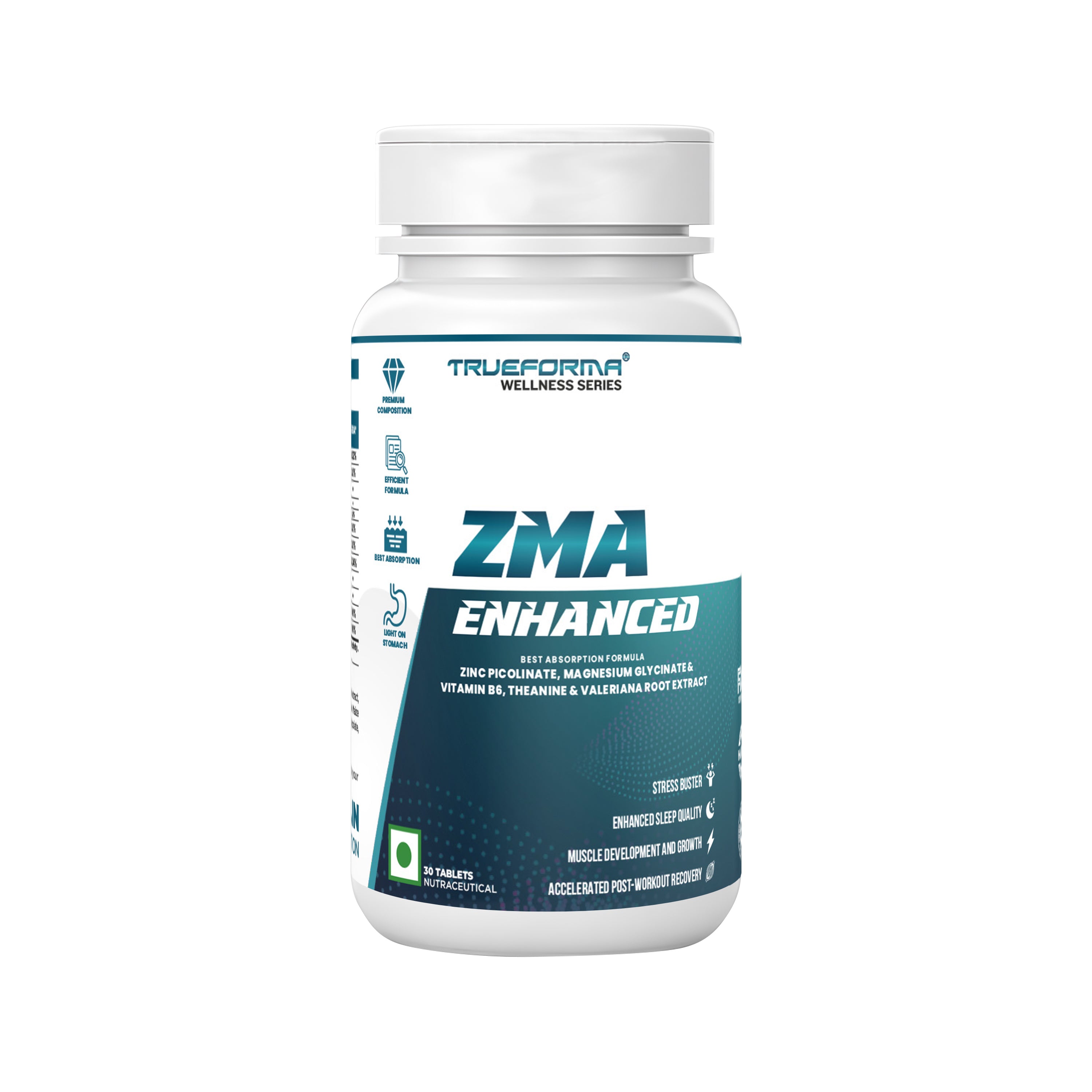Trueforma® Monthly Wellness Combo – True Vita, Omega 3 & ZMA (30 Tabs)