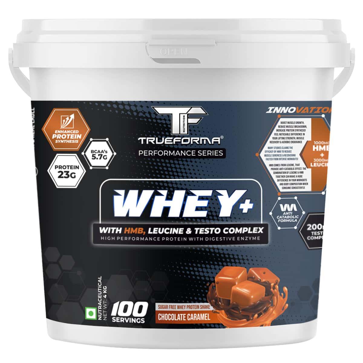 Trueforma® Whey+ Protein with HMB, Leucine, Ginseng & Tribulus
