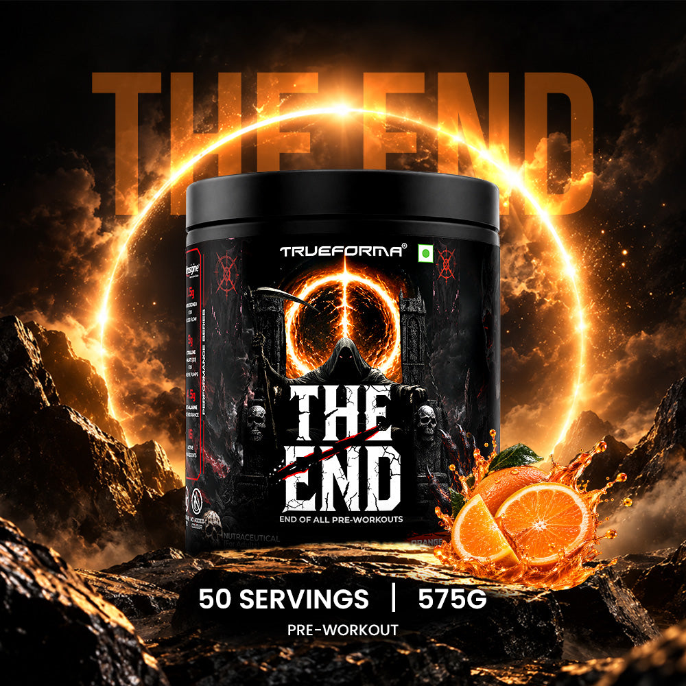 Trueforma® The End – Advanced Pre-Workout with 1.5g Nitrosigine® | 25/50 Servings