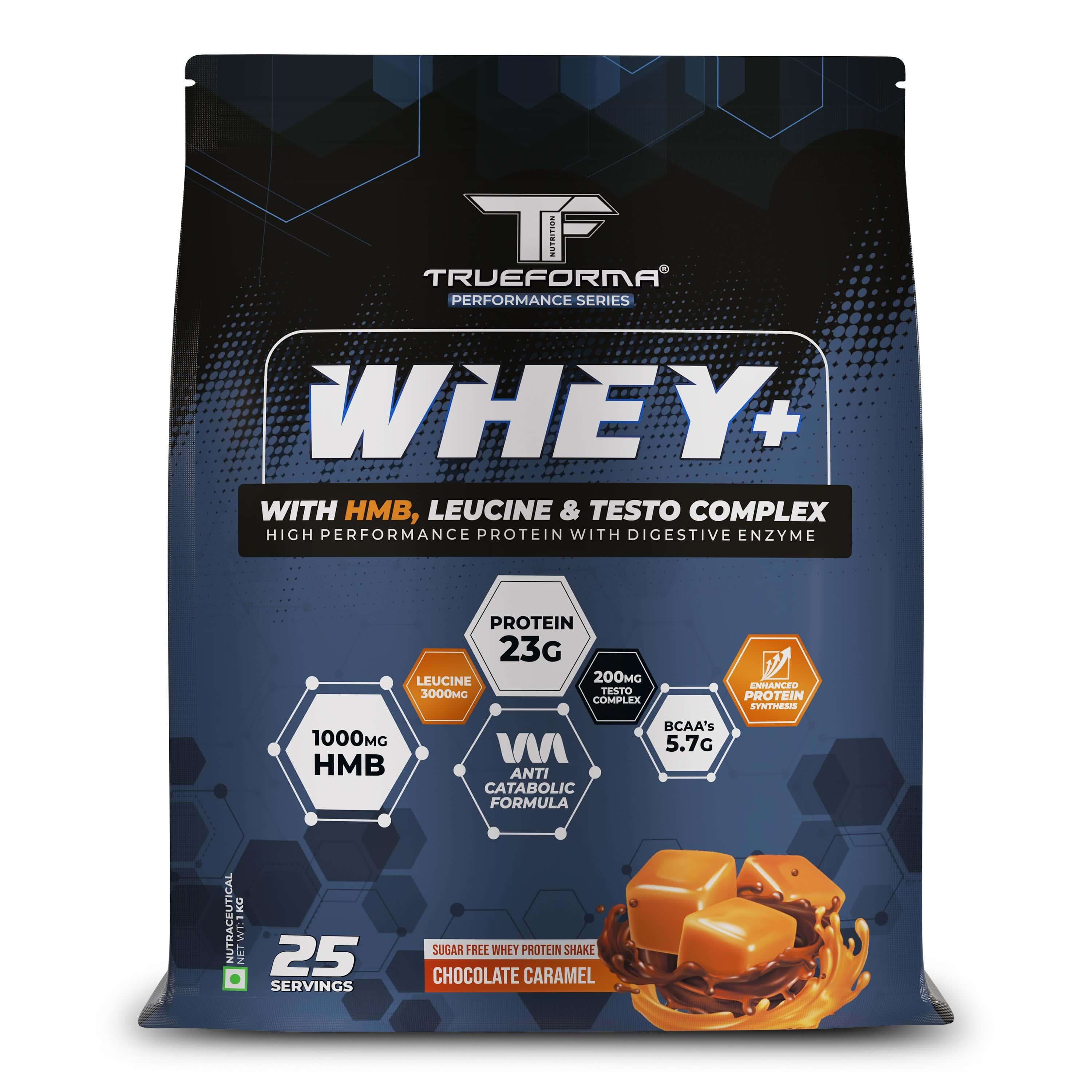 Trueforma® Whey+ Protein with HMB, Leucine, Ginseng & Tribulus