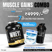 Trueforma® Muscle Gains Combo - Whey+ 2kg, Creatine & Shaker