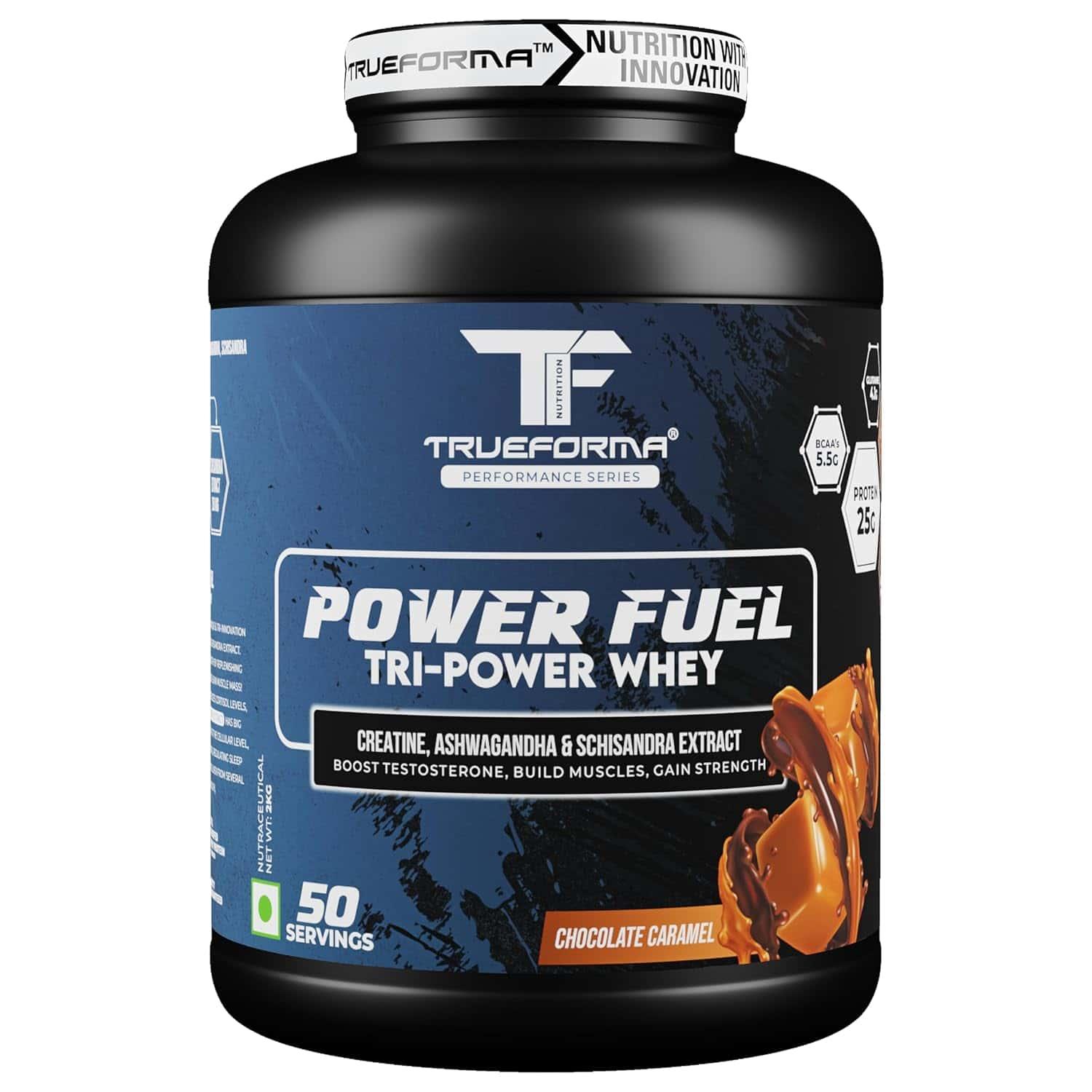 Trueforma® Power Fuel – Whey Protein with Creatine & Ashwagandha