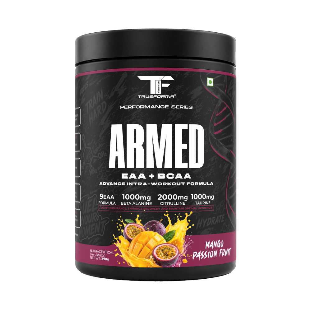 Trueforma® ARMED EAA + BCAA Intra-Workout Powder | Essential Amino Acids, Beta-Alanine & Citrulline | 30 Servings
