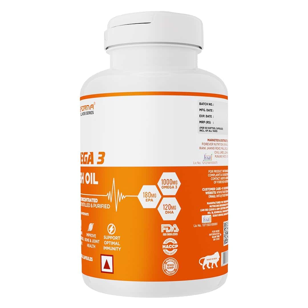 Trueforma® Omega-3 Fish Oil – Premium Source of EPA & DHA