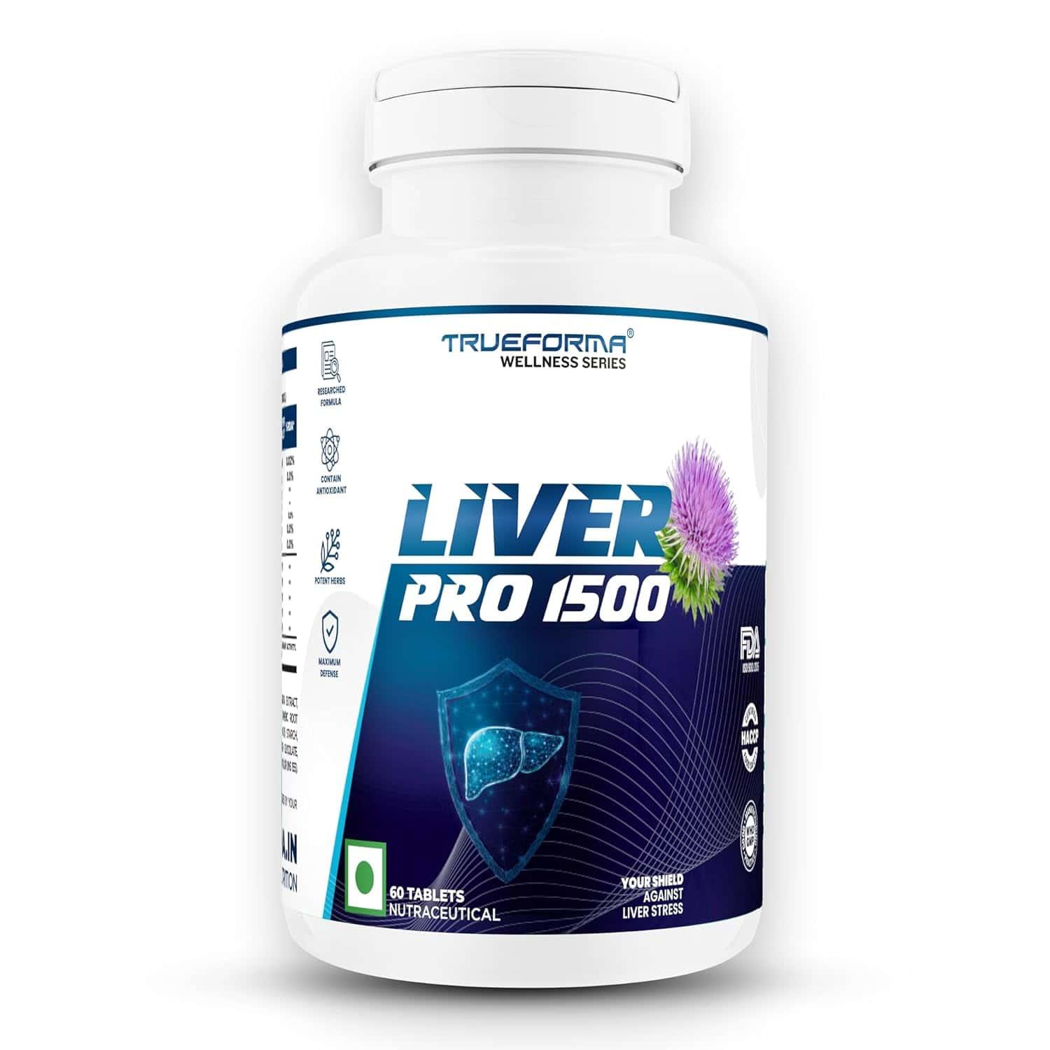 Trueforma® Liver Pro 1500 – Natural Liver Support | 60 Tablets