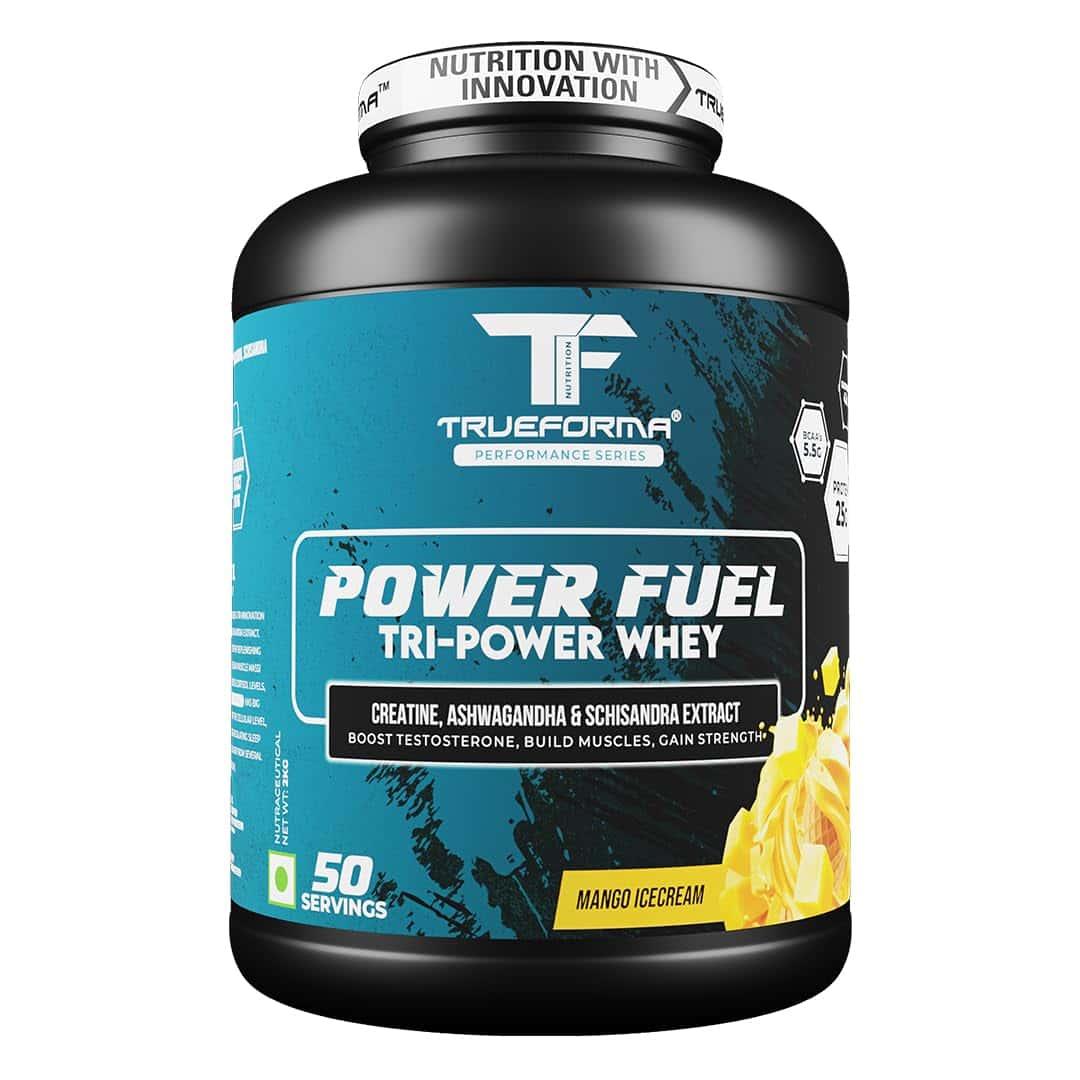 Trueforma® Power Fuel – Whey Protein with Creatine & Ashwagandha