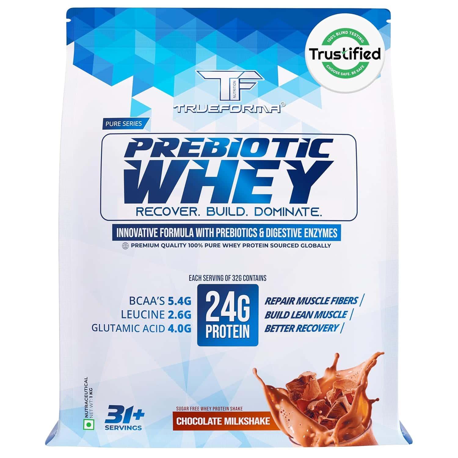 Trueforma® 100% Whey Protein with Prebiotics & Enzymes