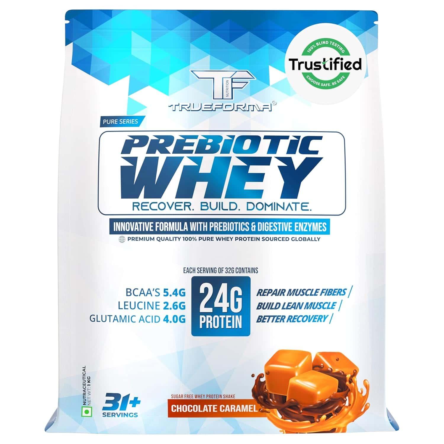 Trueforma® 100% Whey Protein with Prebiotics & Enzymes