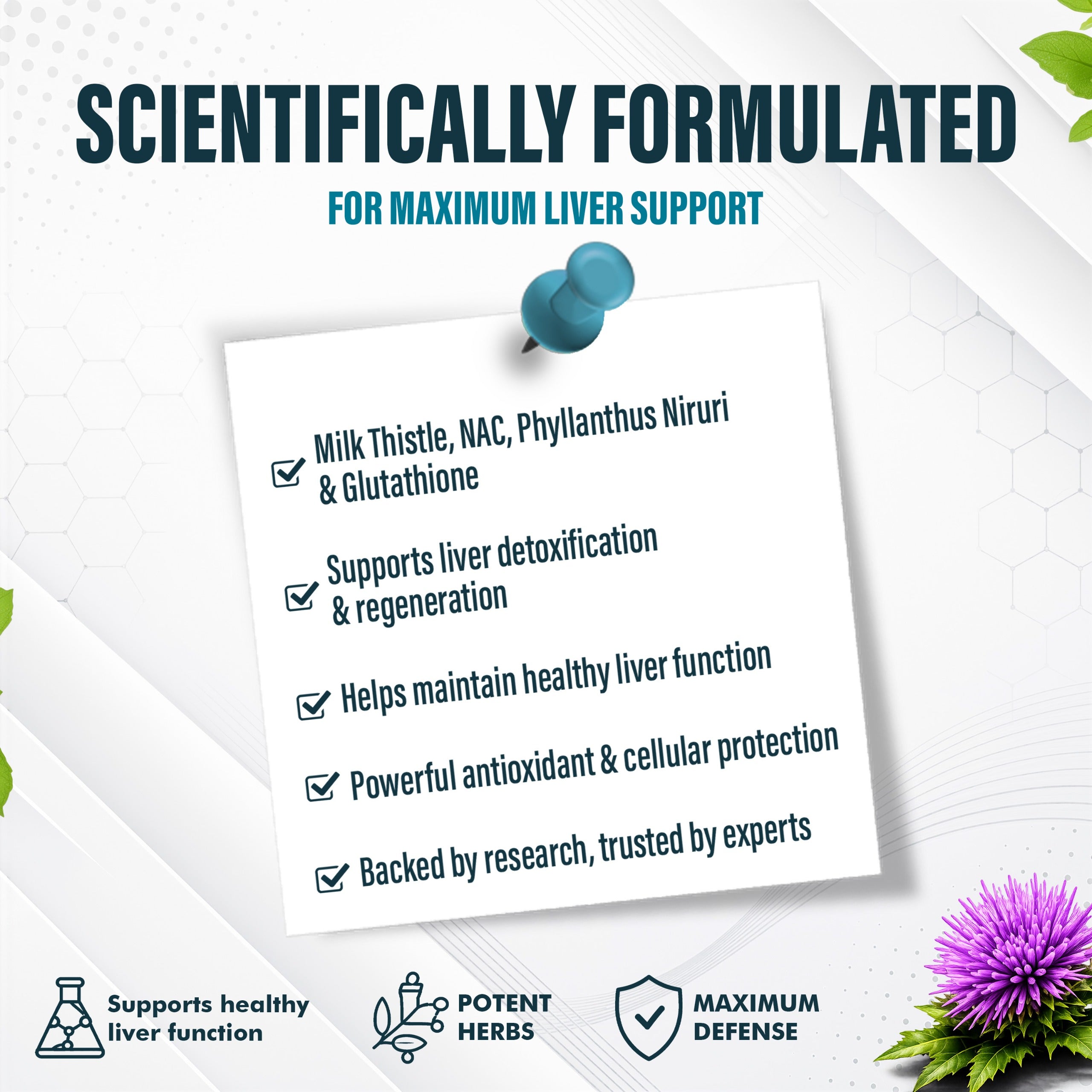 Trueforma® Liver Pro 1500 – Natural Liver Support