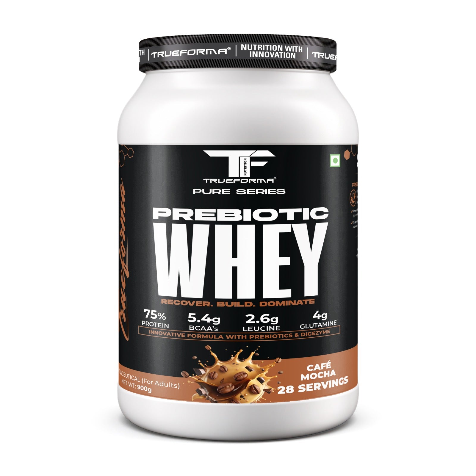 Trueforma® 100% Whey Protein with Prebiotics & Enzymes