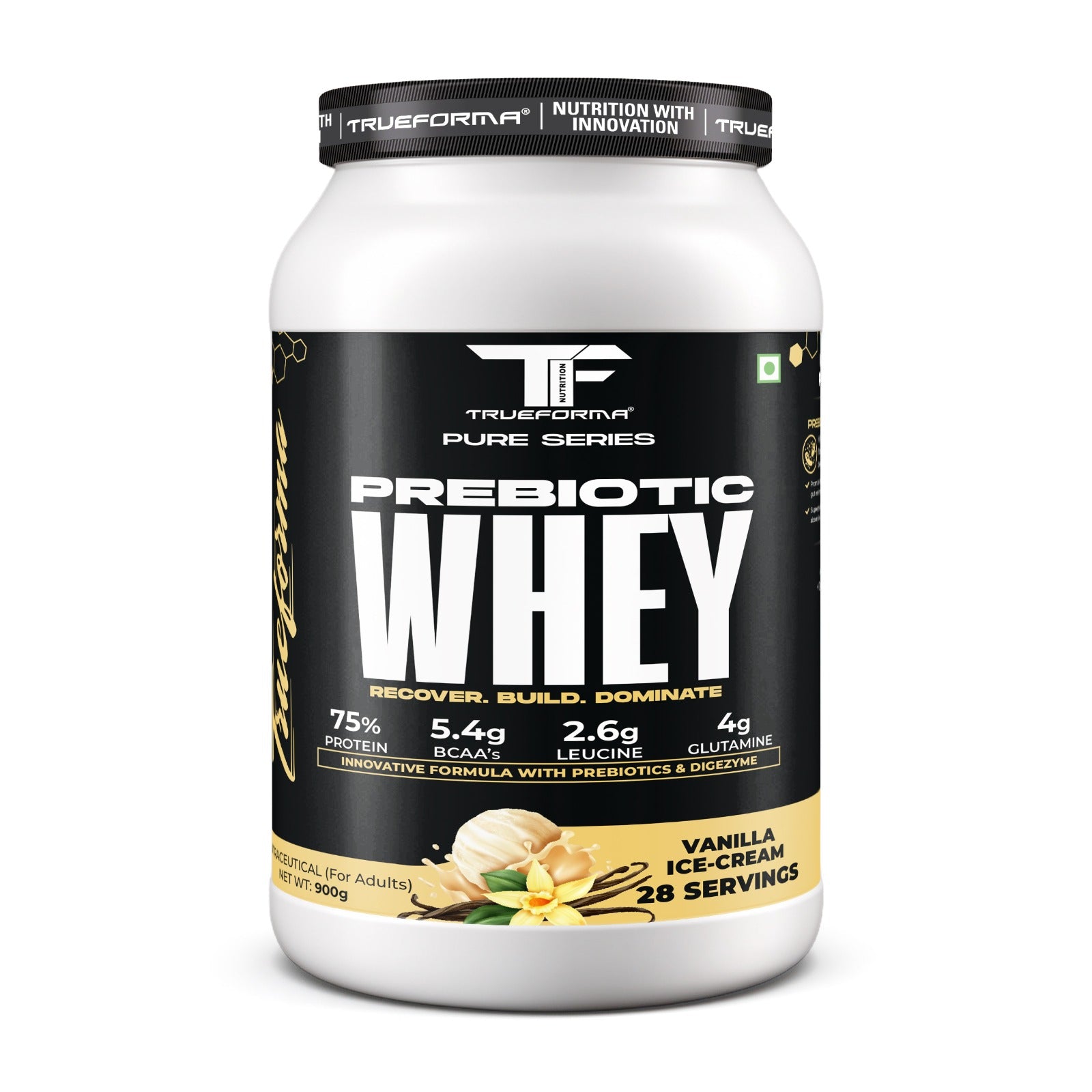 Trueforma® 100% Whey Protein with Prebiotics & Enzymes