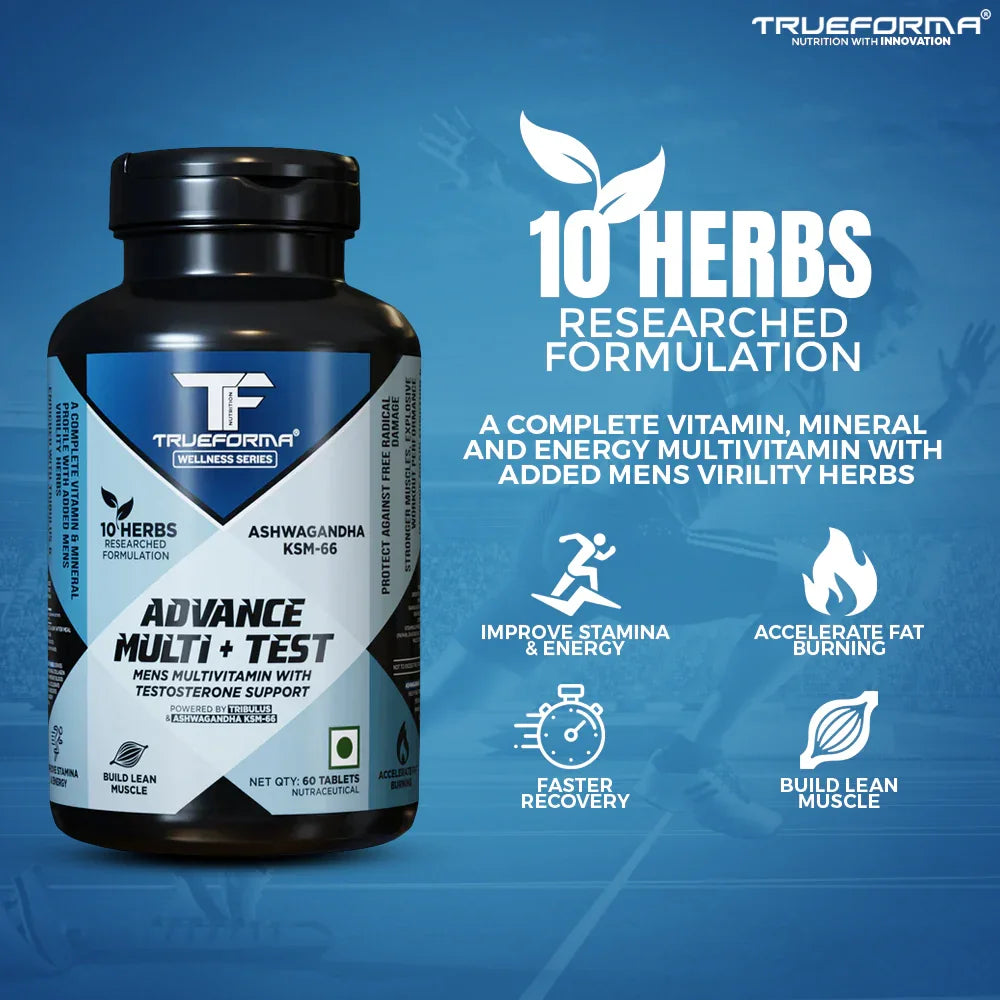 Trueforma® Wellness Combo – Omega 3, Magnesium & Advance Multi + Test