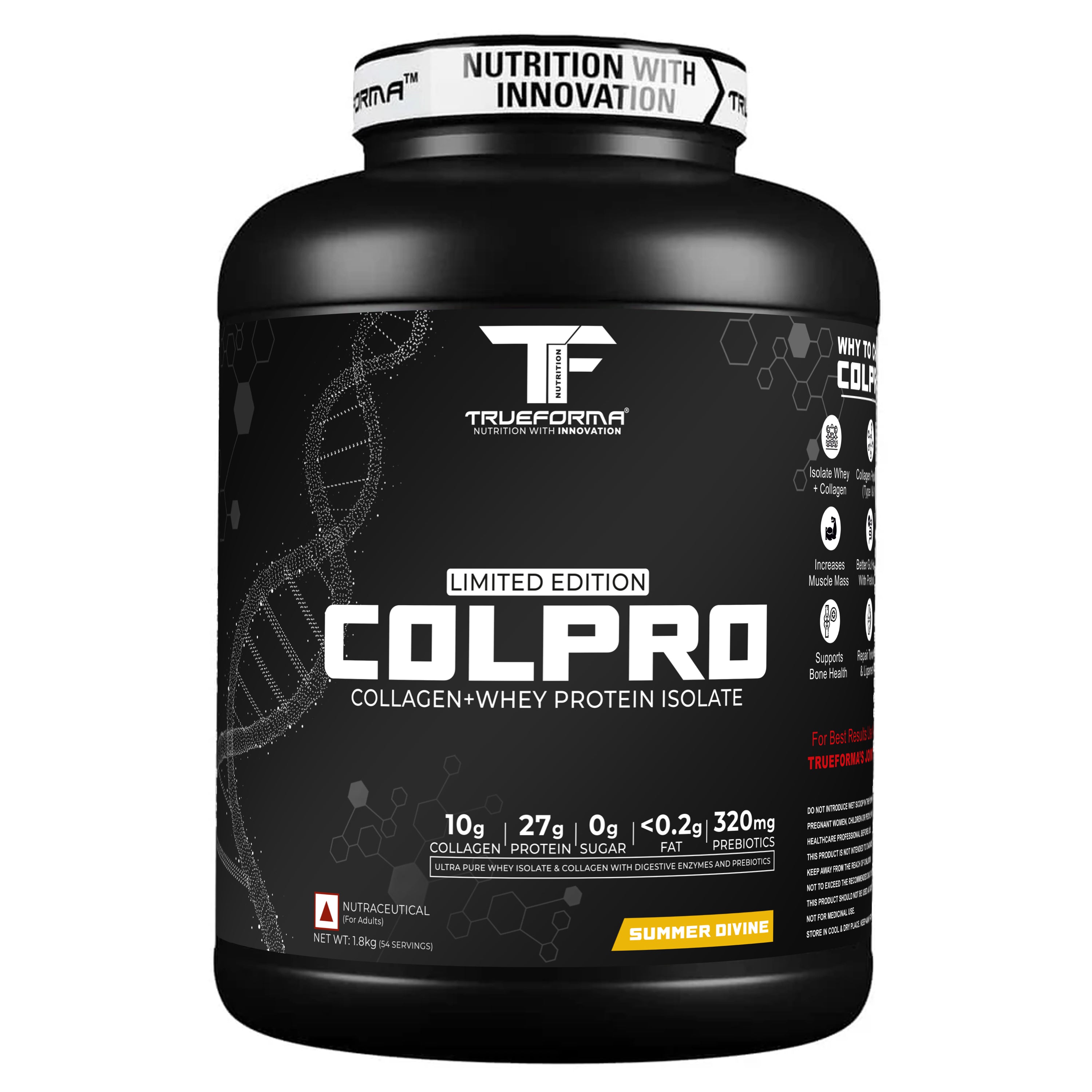 Trueforma® Colpro Whey Isolate & Collagen Protein Blend (Limited Edition)