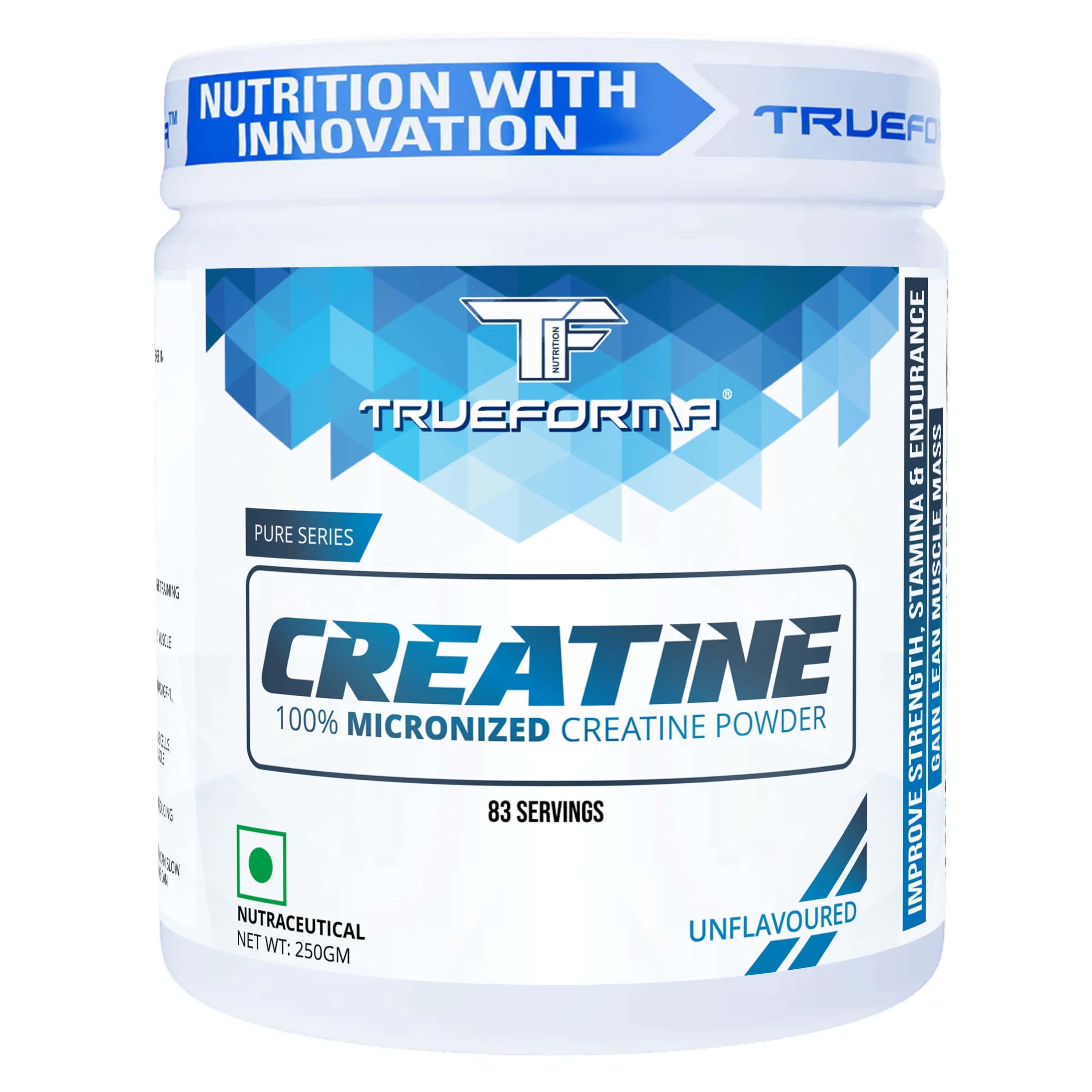 Trueforma® Muscle Gains Combo - Whey+ 2kg, Creatine & Shaker