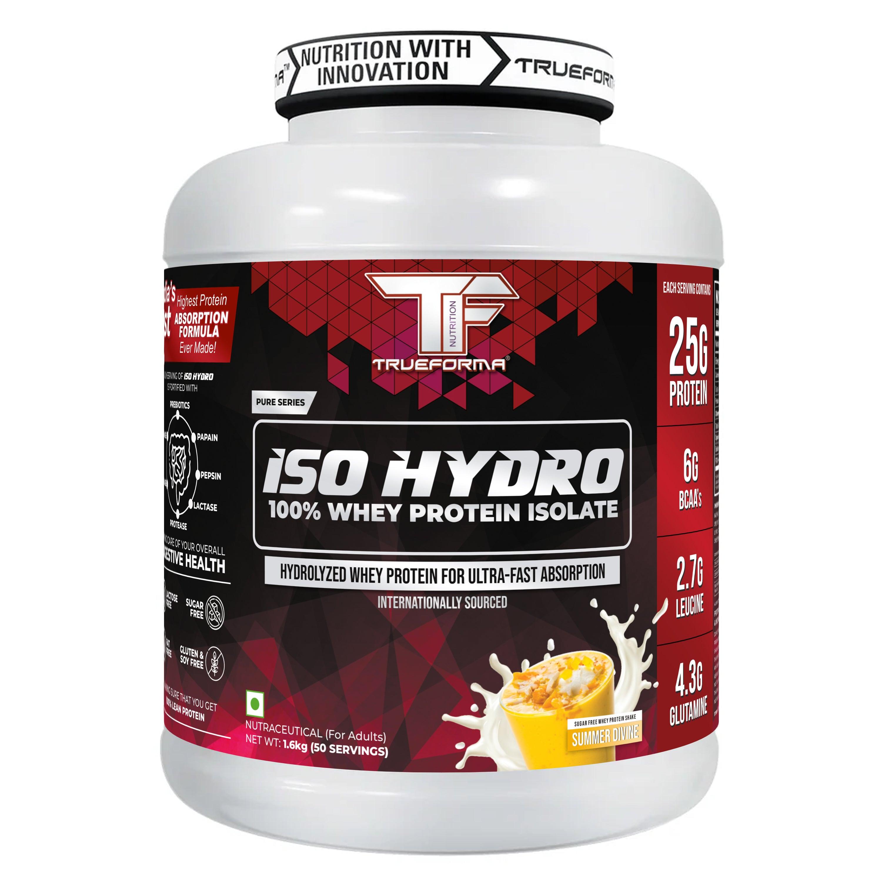Trueforma® ISO Hydro Whey Isolate & Hydrolysate Protein Blend