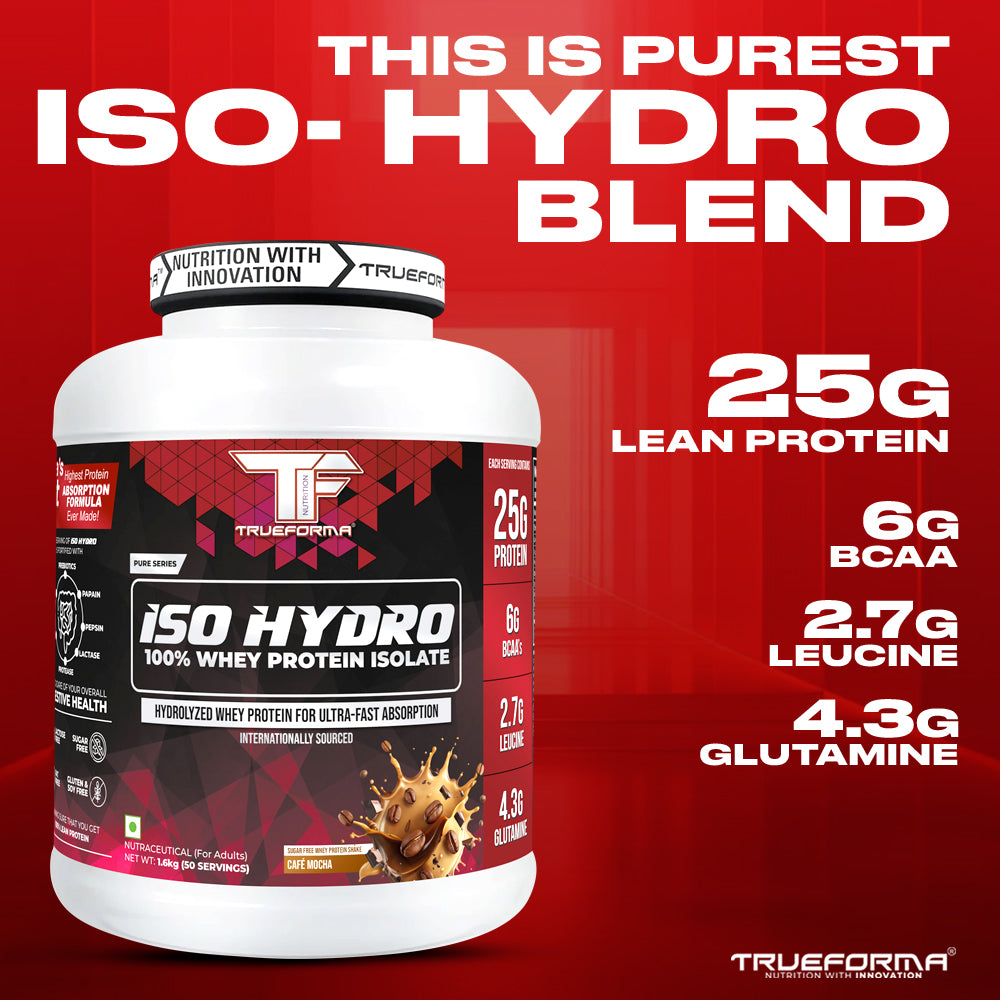 Trueforma® ISO Hydro Whey Isolate & Hydrolysate Protein Blend