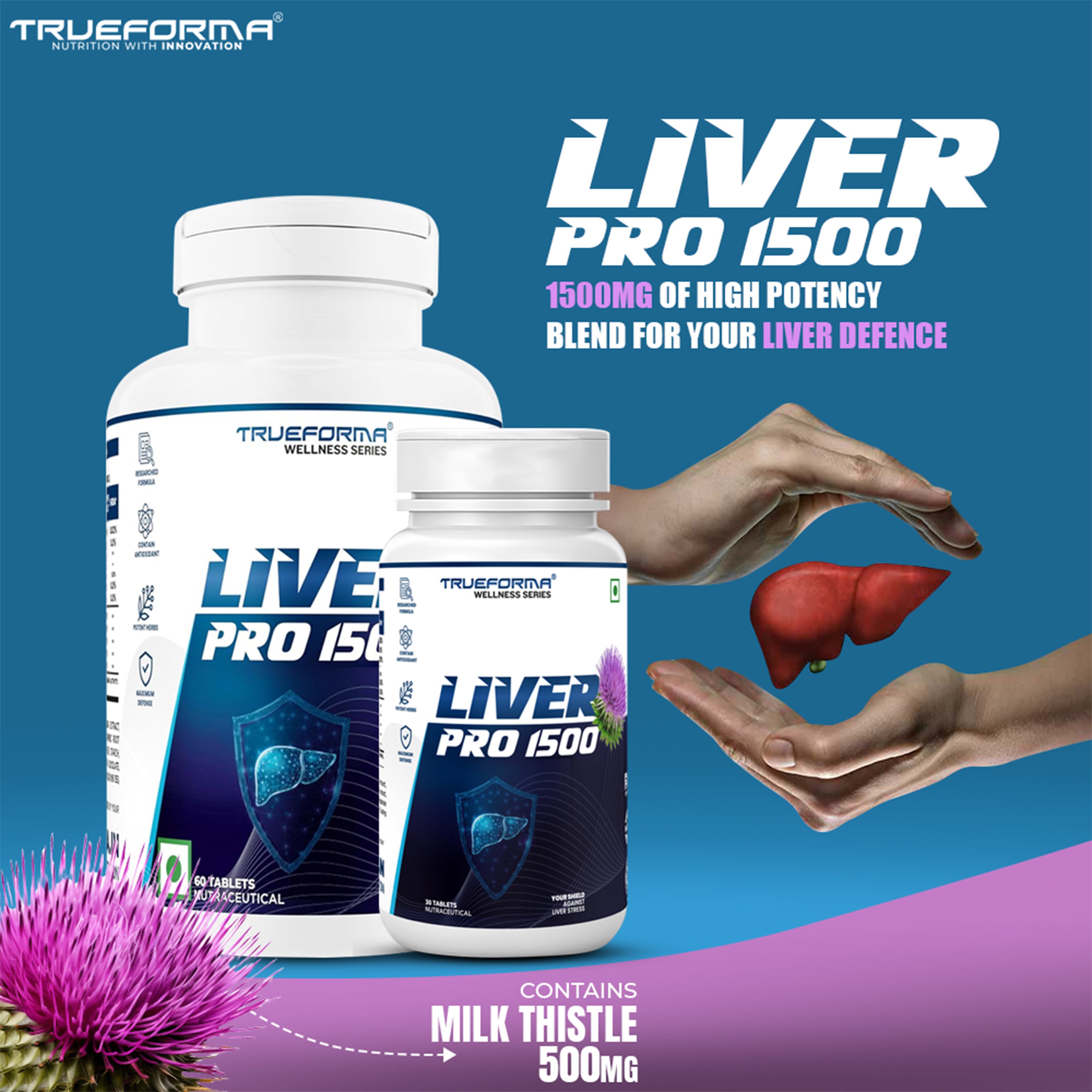 Trueforma® Liver Pro 1500 – Natural Liver Support