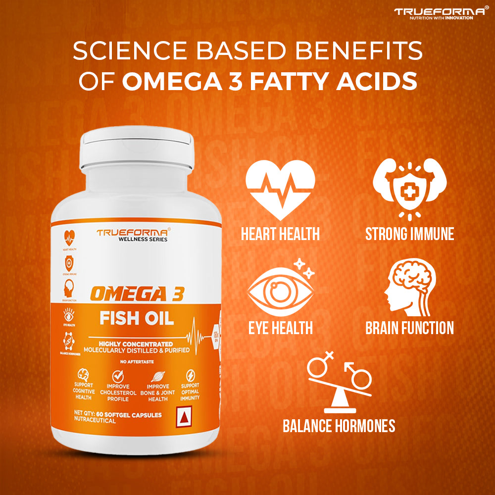 Trueforma® Omega-3 Fish Oil – Premium Source of EPA & DHA
