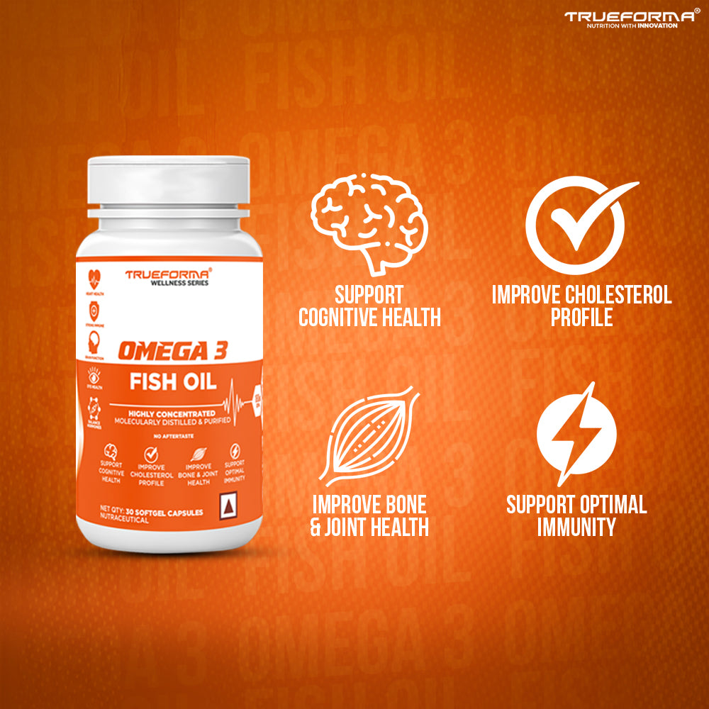 Trueforma® Omega-3 Fish Oil – Premium Source of EPA & DHA