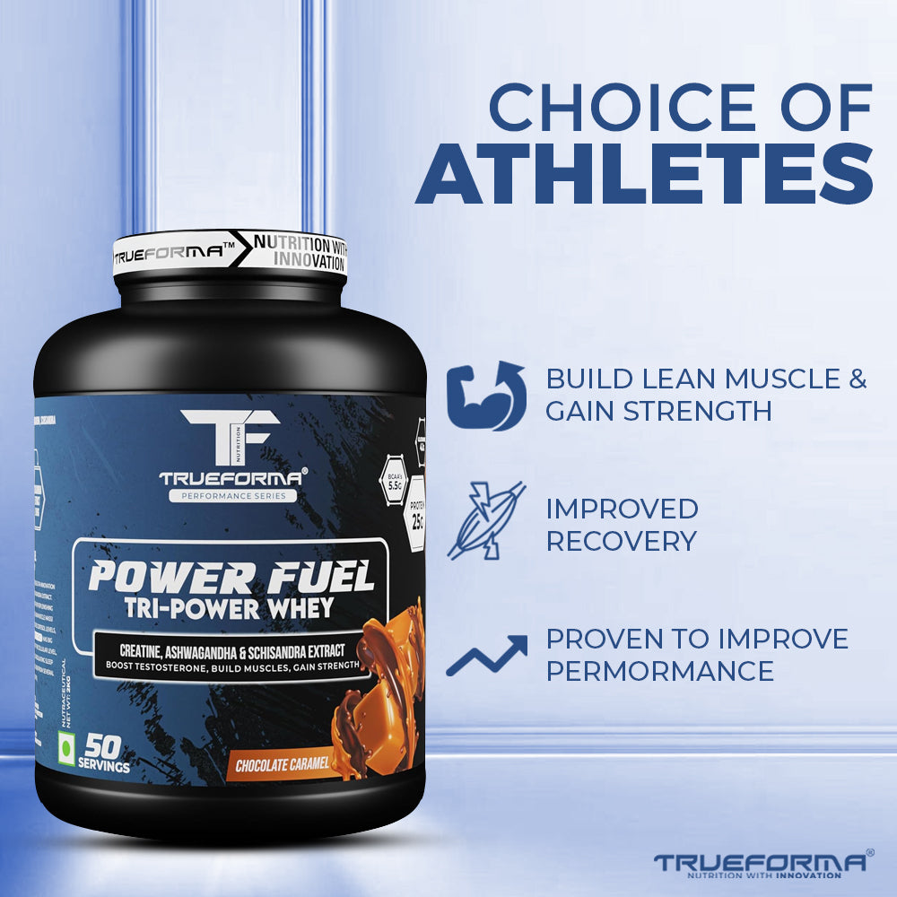 Trueforma® Power Fuel – Whey Protein with Creatine & Ashwagandha