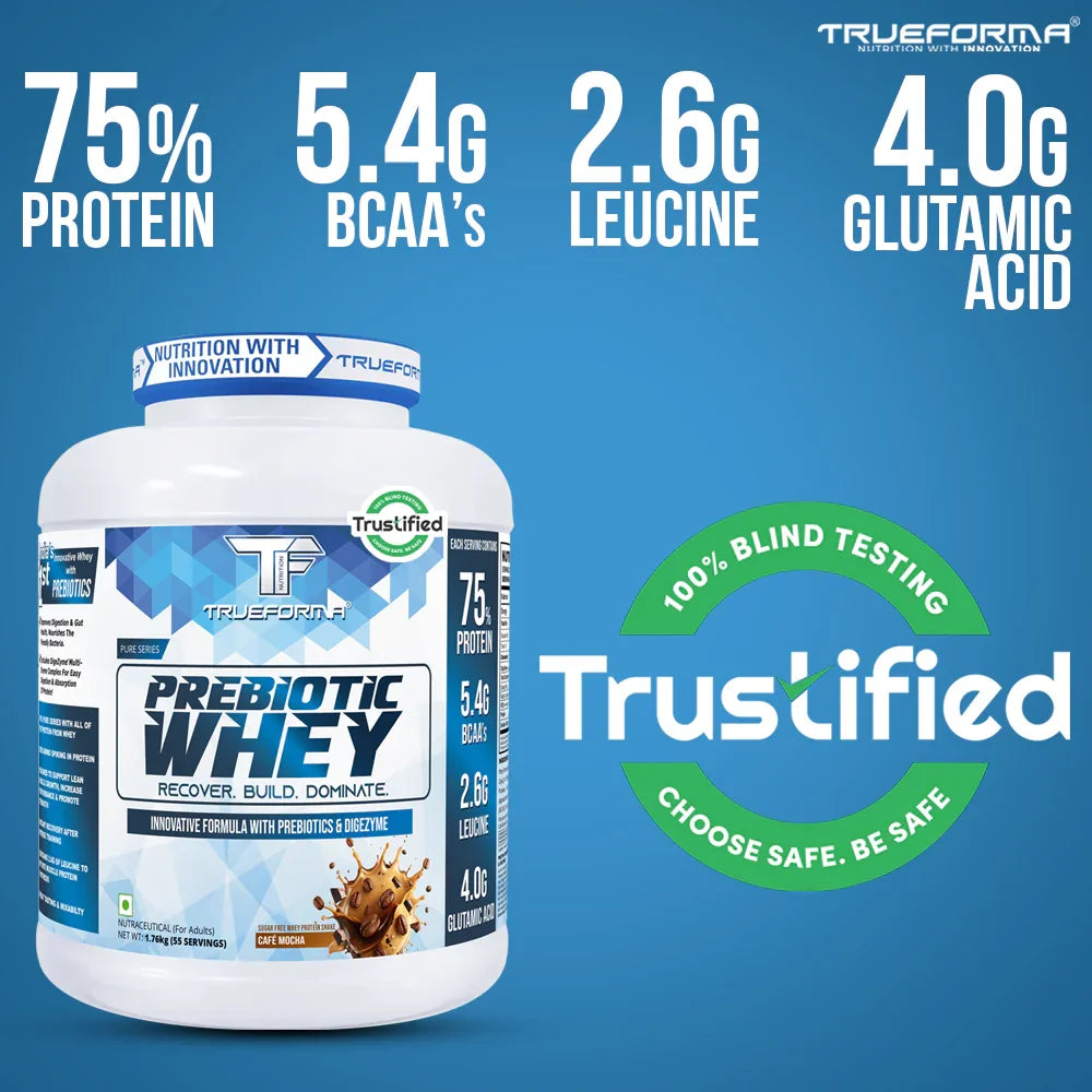 Trueforma® 100% Whey Protein with Prebiotics & Enzymes