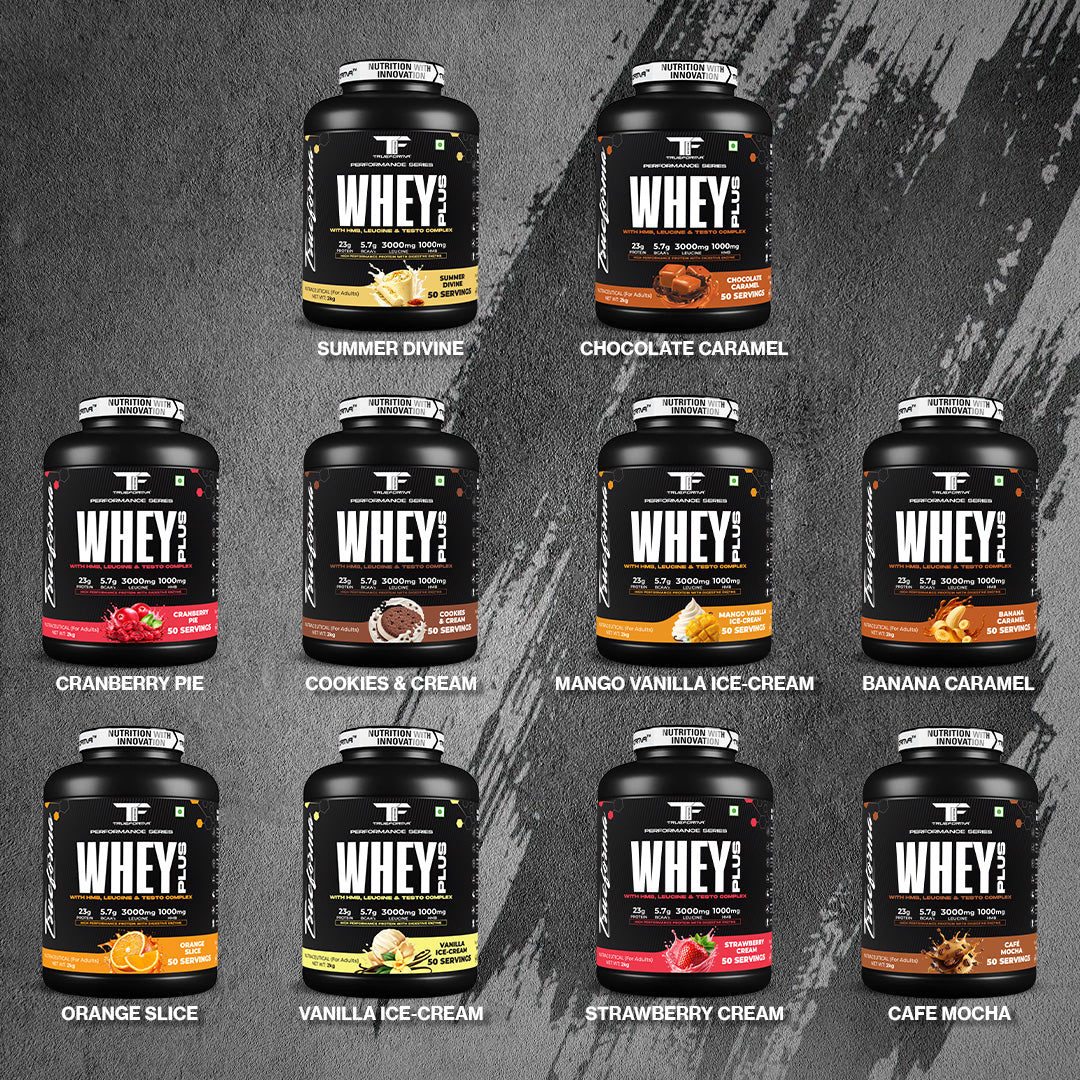 Trueforma® Whey+ Protein with HMB, Leucine, Ginseng & Tribulus