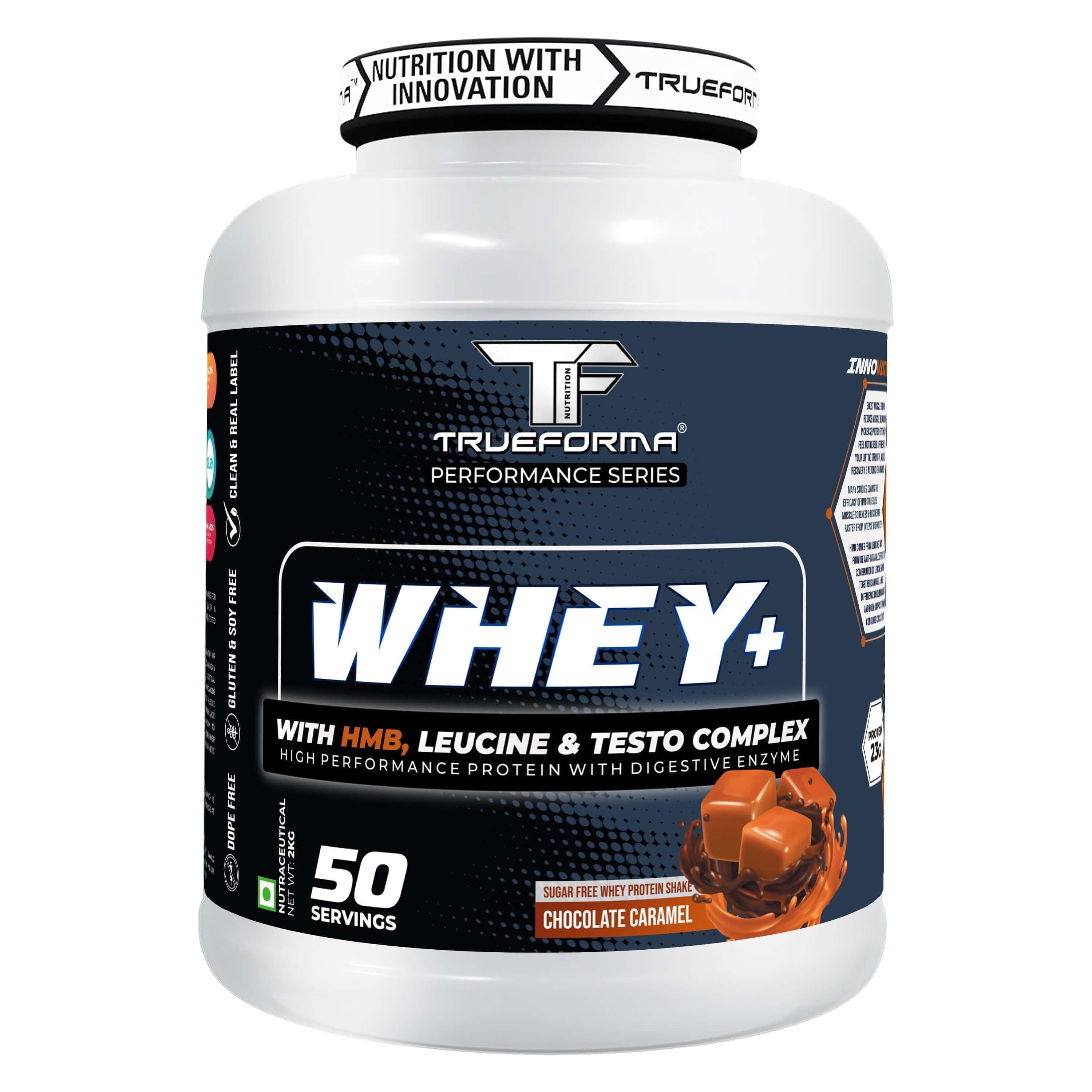 Trueforma® Whey+ Protein with HMB, Leucine, Ginseng & Tribulus
