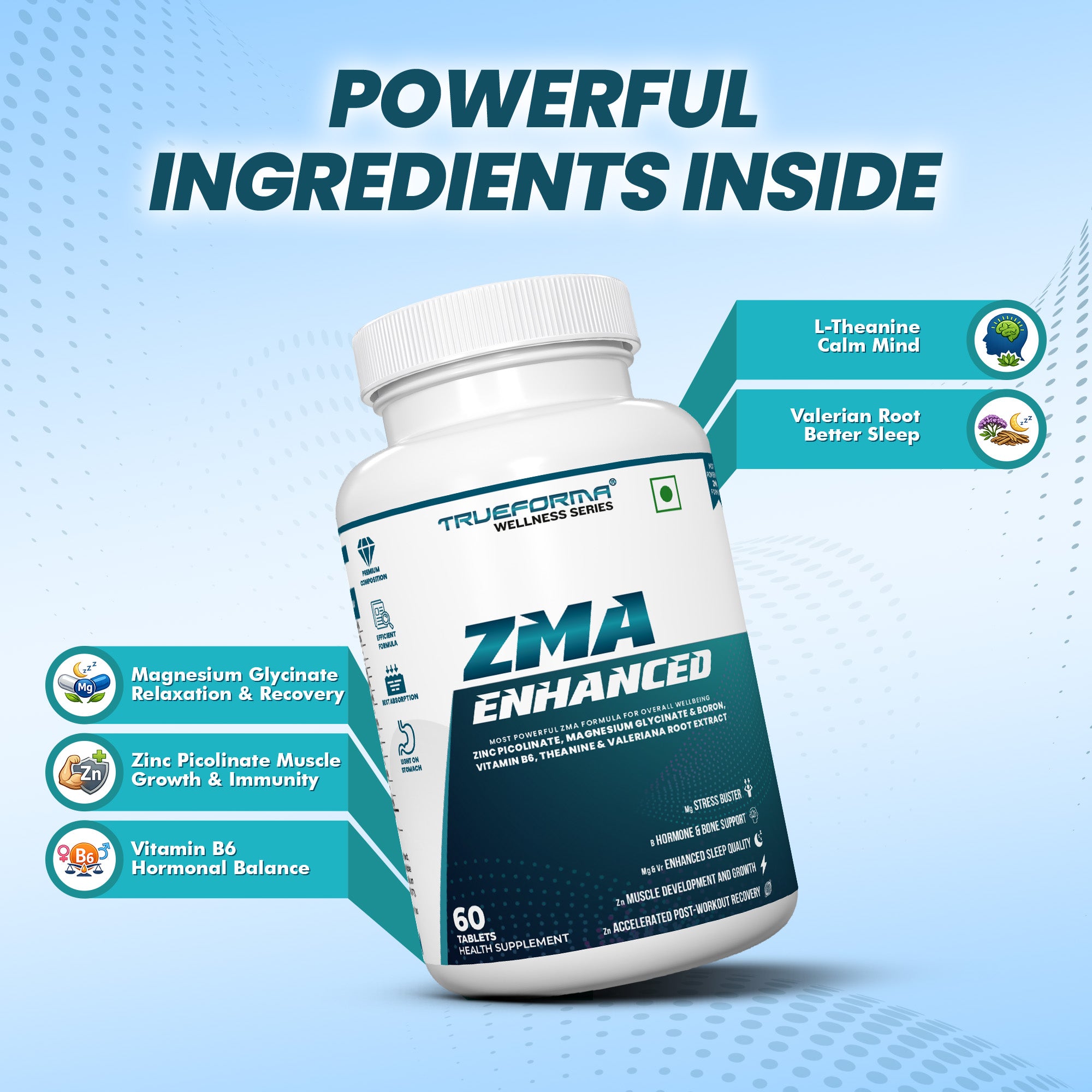 Trueforma® ZMA Enhanced Tablets