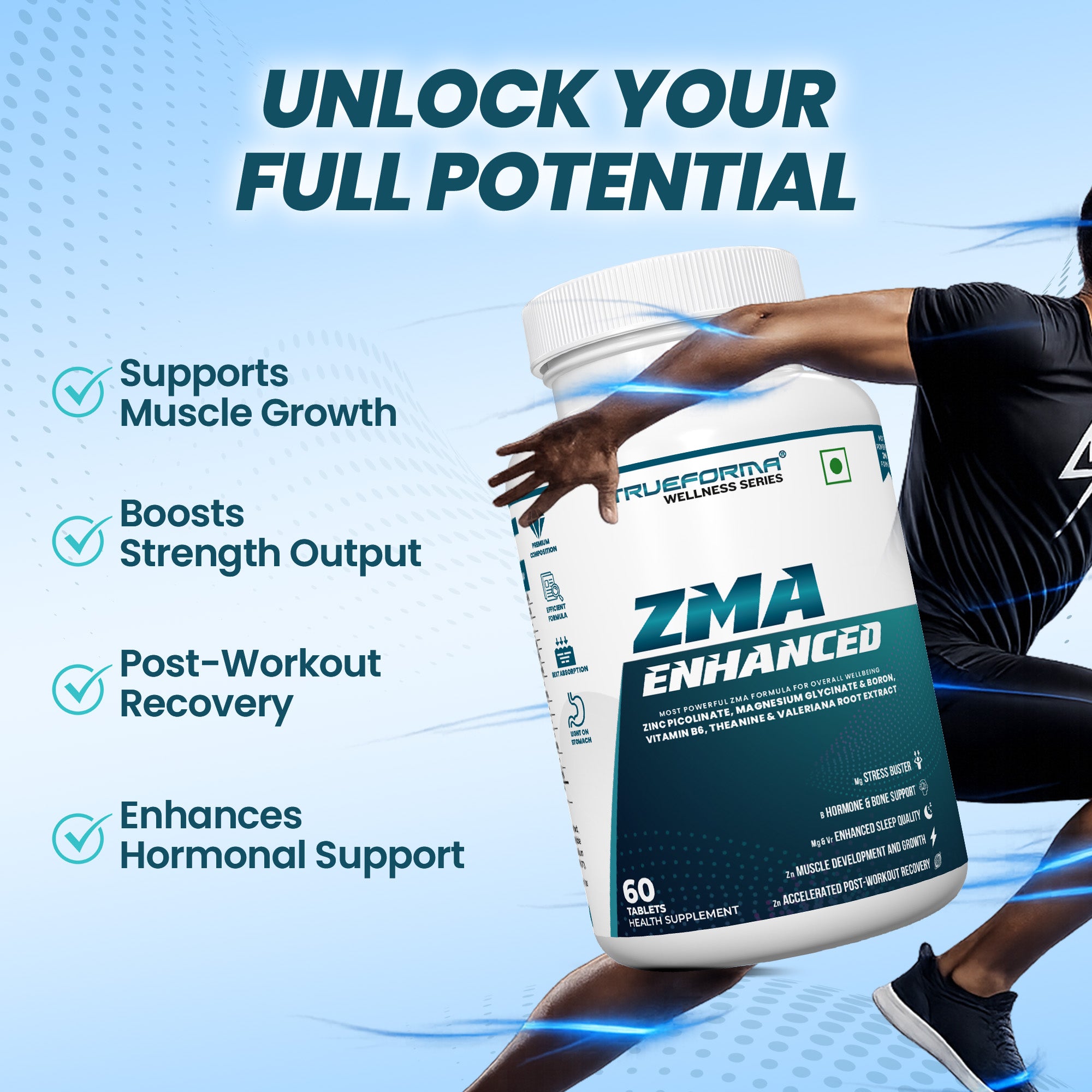 Trueforma® ZMA Enhanced Tablets