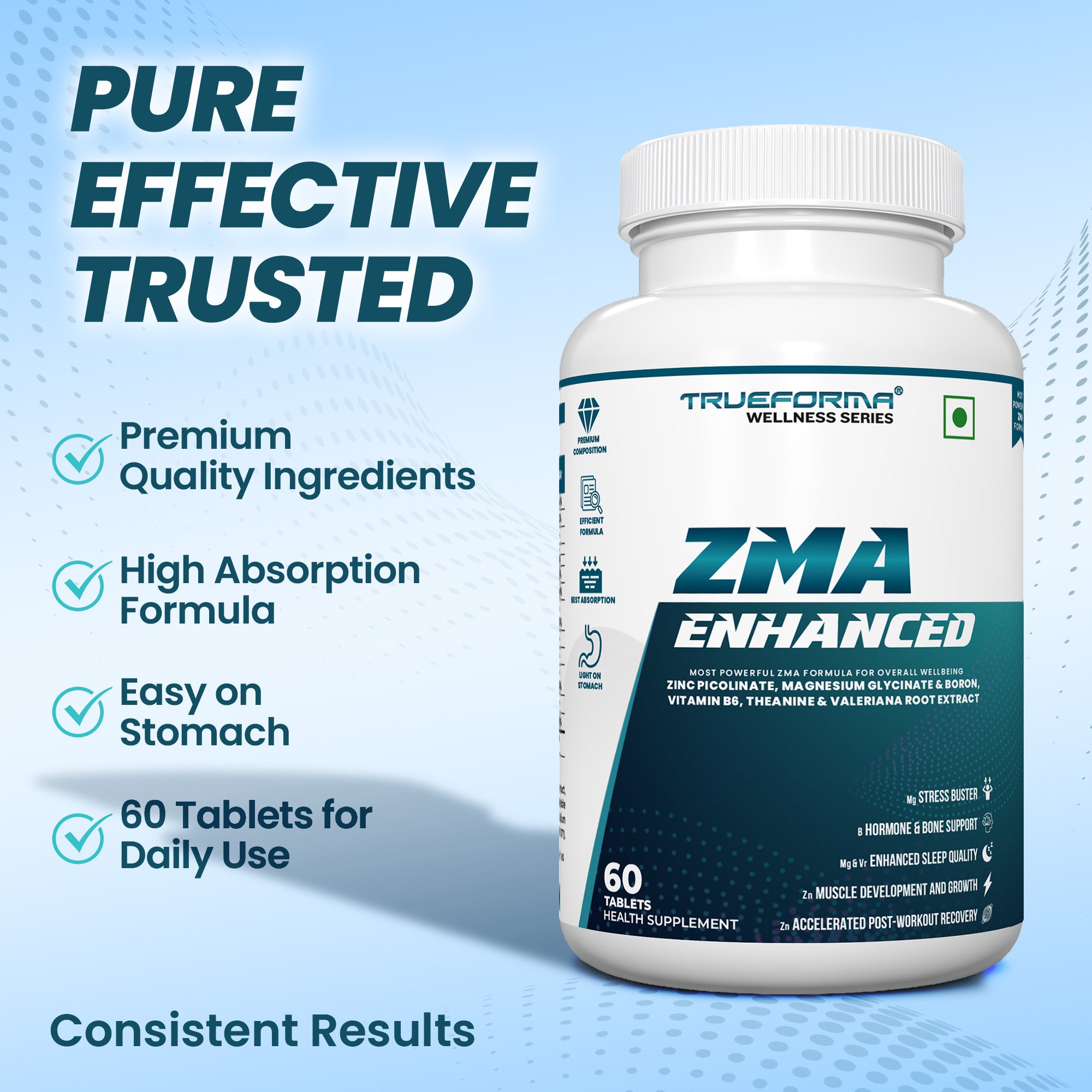 Trueforma® ZMA Enhanced Tablets