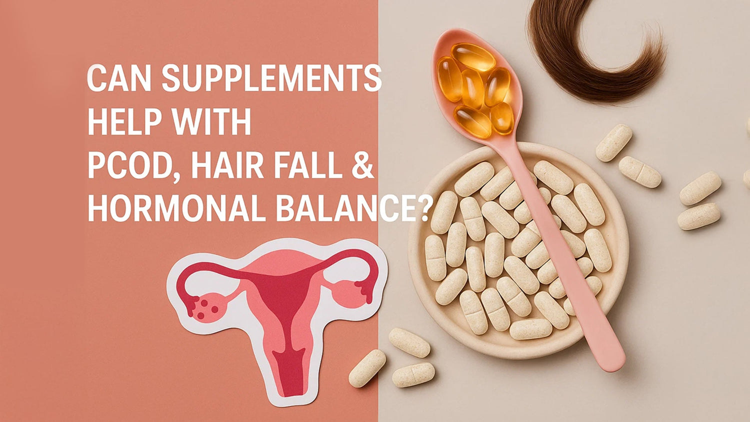 Can Supplements Help with PCOD, Hair Fall & Hormonal Balance?