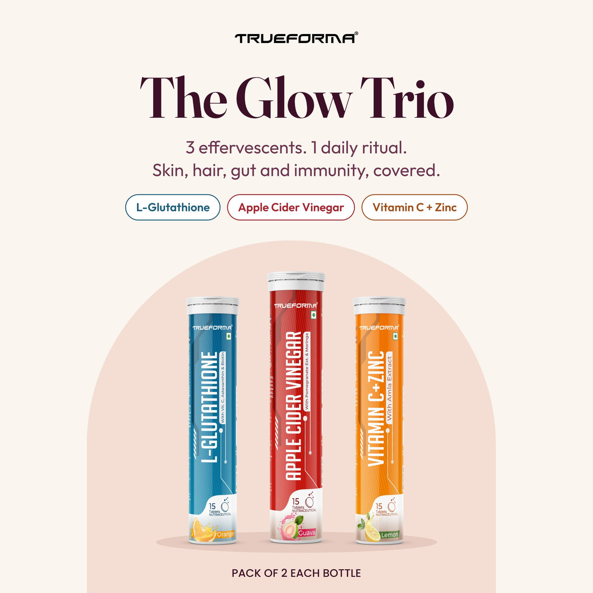 Trueforma® Glow Trio Combo