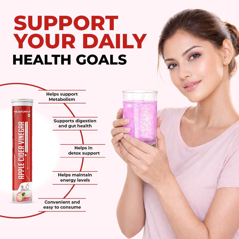 Trueforma® DETOX Combo - ACV (Pack of 2), True Vita  & Liver Pro 1500 | 30 Tablets