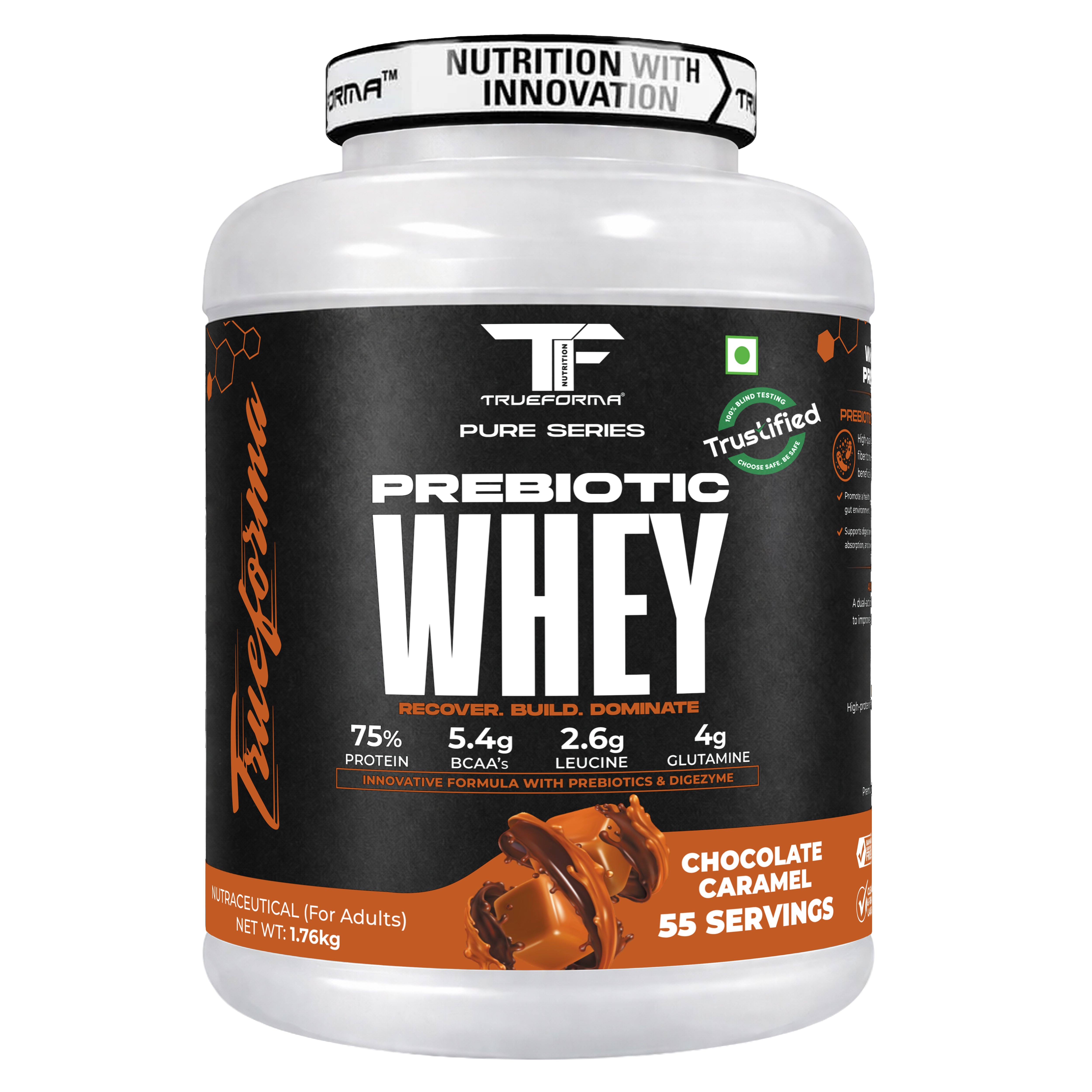Trueforma® 100% Whey Protein with Prebiotics & Enzymes