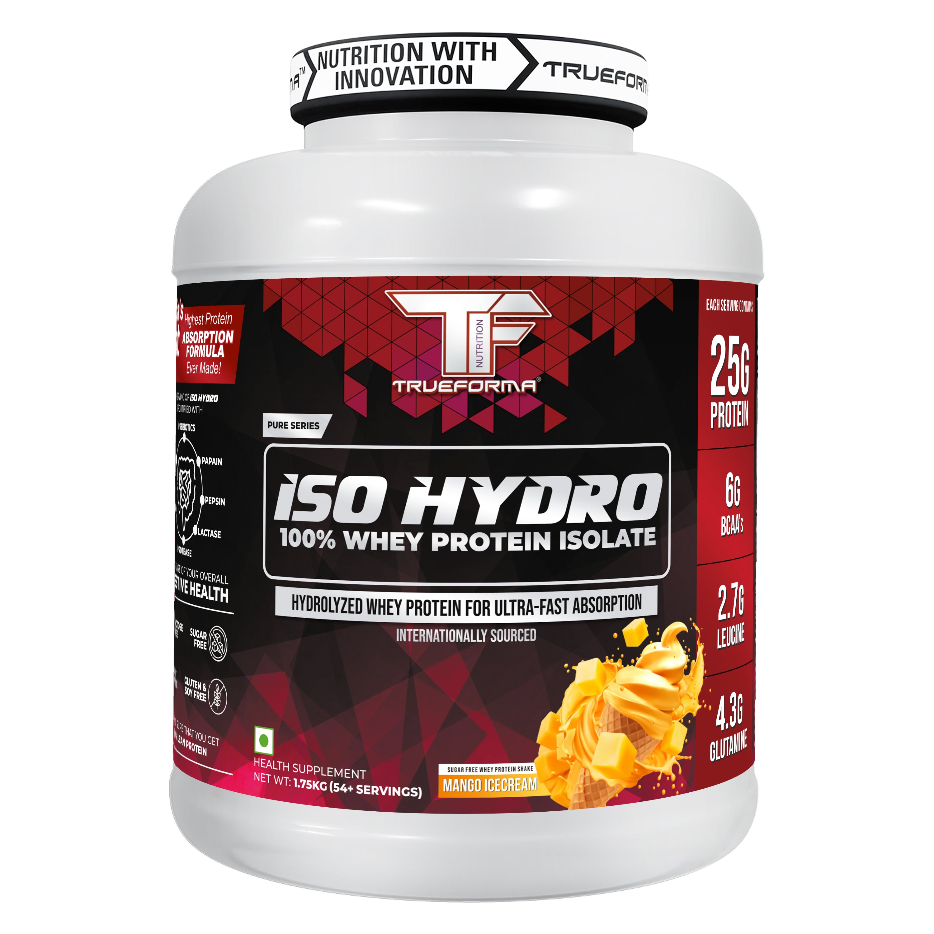 Trueforma® ISO Hydro - 100% Whey Protein Isolate