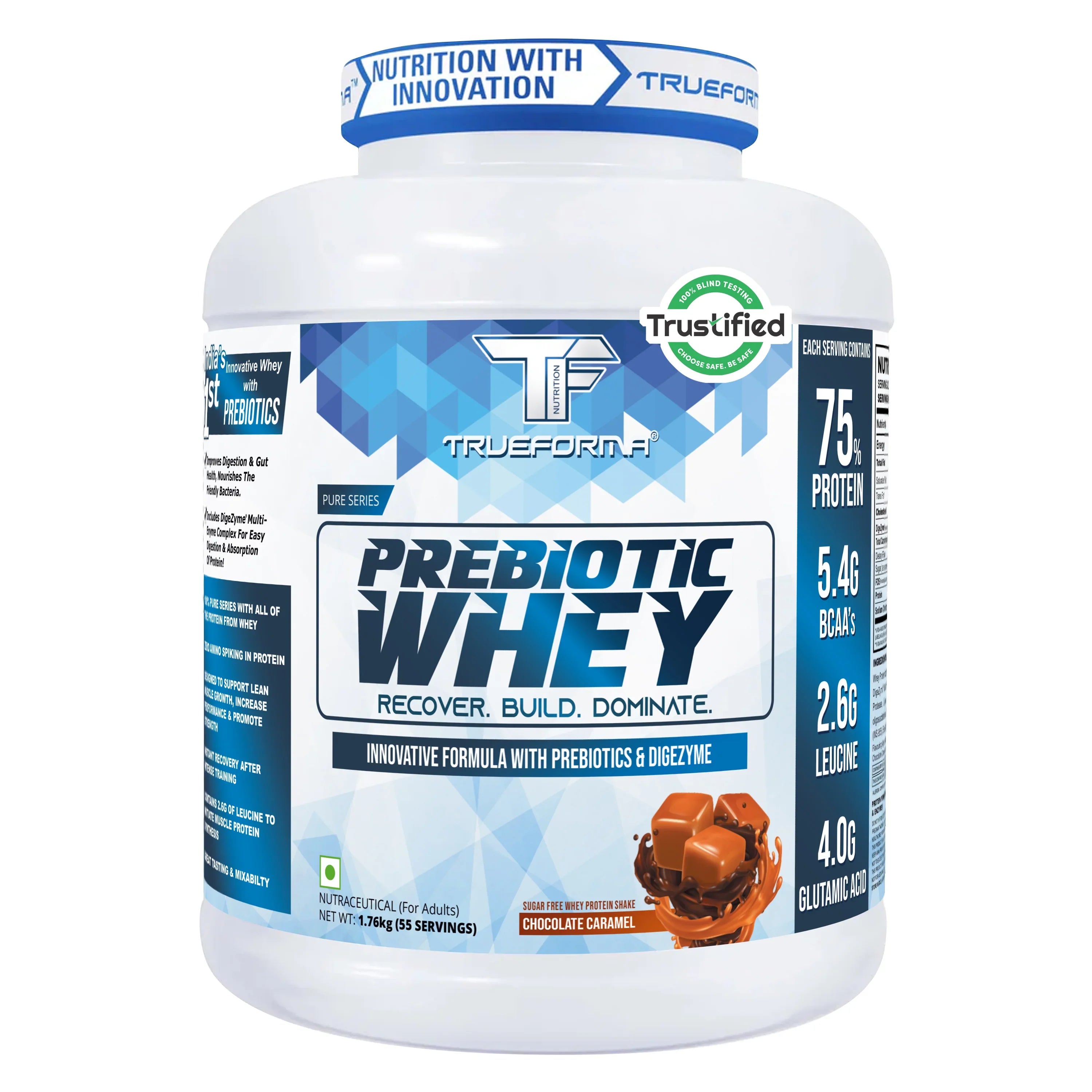 Trueforma® 100% Whey Protein with Prebiotics & Enzymes