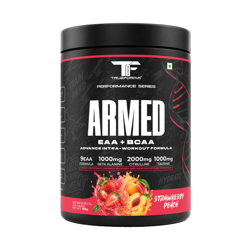 Trueforma® ARMED EAA + BCAA Intra-Workout Powder | Essential Amino Acids, Beta-Alanine & Citrulline | 30 Servings