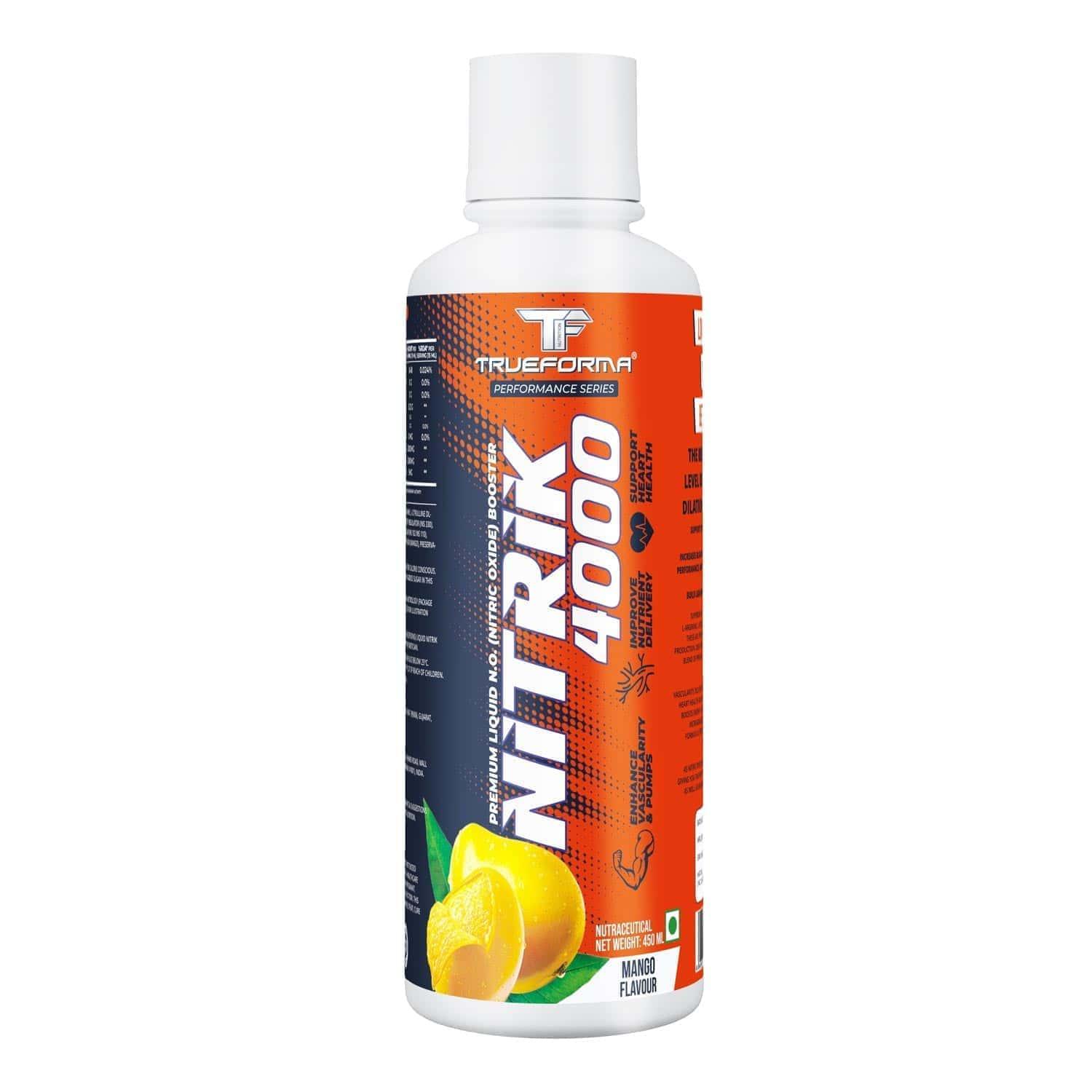 Trueforma Nitrik 4000 Nitric Oxide & Circulation Support | 30 Servi Trueforma Nitrik 4000 Nitric Oxide & Circulation Support | 30 Servi