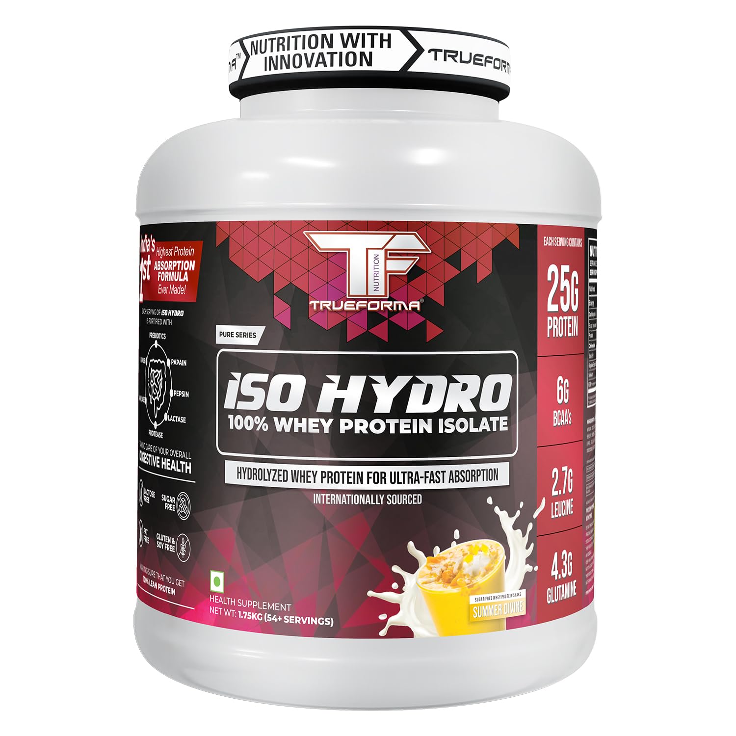 Trueforma® ISO Hydro - 100% Whey Protein Isolate