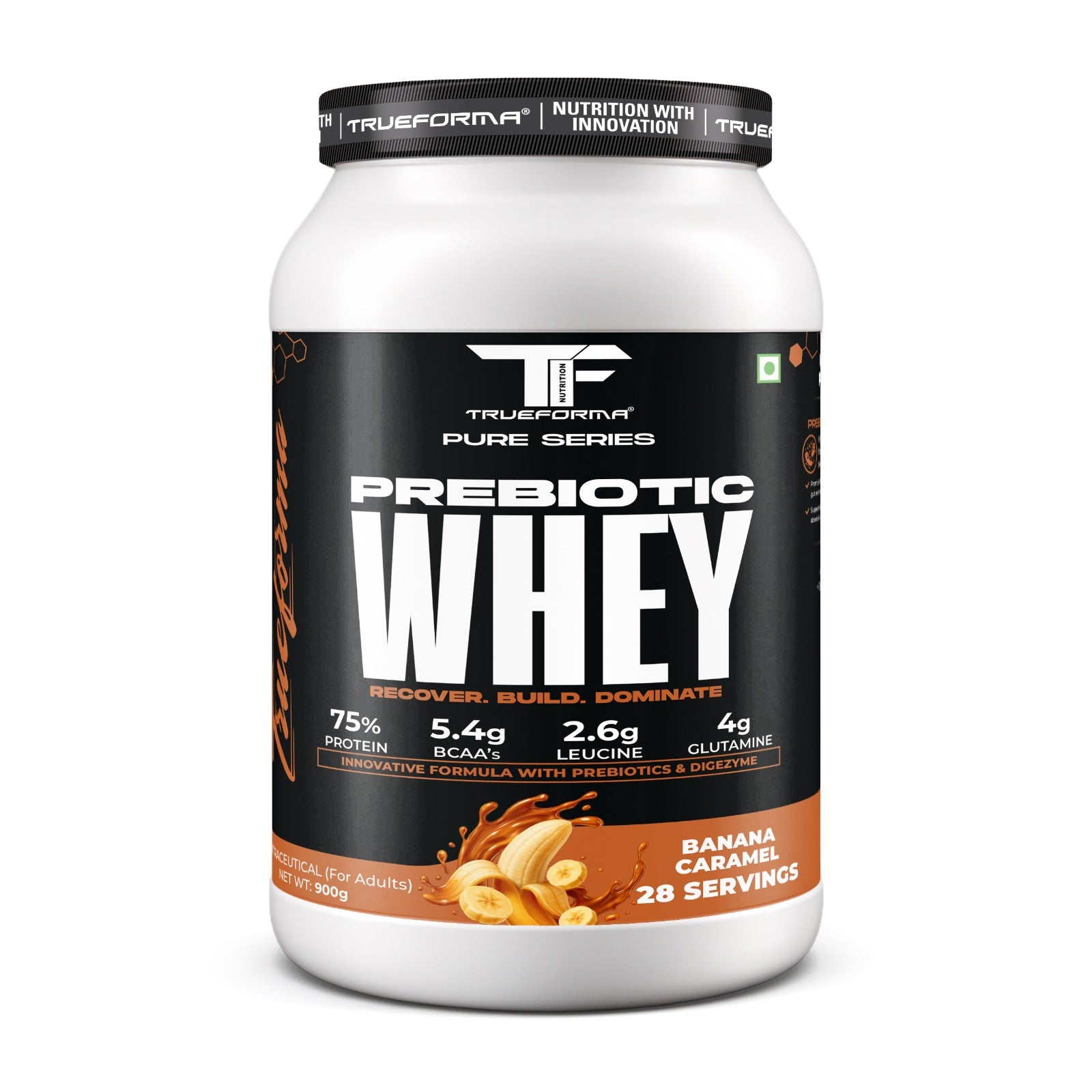 Trueforma® 100% Whey Protein with Prebiotics & Enzymes