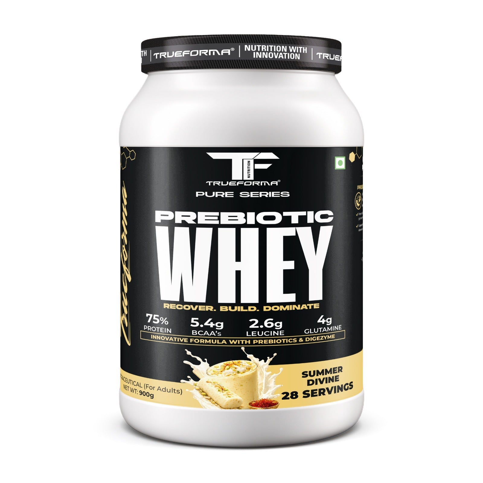 Trueforma® 100% Whey Protein with Prebiotics & Enzymes