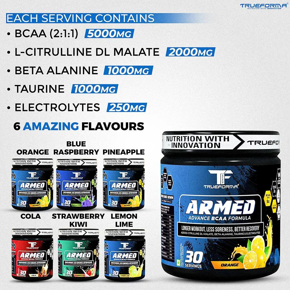 Trueforma® Advanced BCAA Formula – Fuel Your Performance & Maximize Recovery, 30 Servings