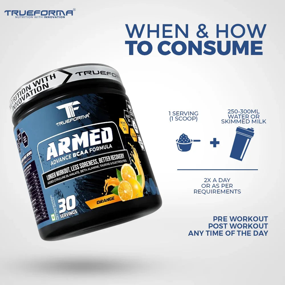 Trueforma® Advanced BCAA Formula – Fuel Your Performance & Maximize Recovery, 30 Servings