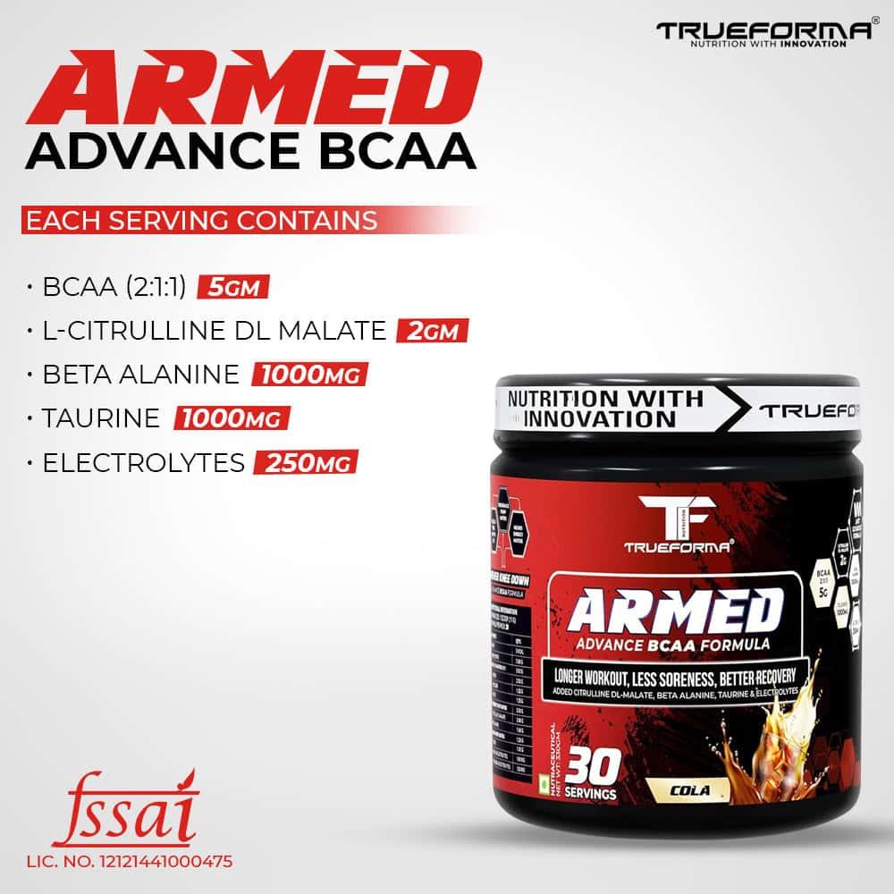 Trueforma® Advanced BCAA Formula – Fuel Your Performance & Maximize Recovery, 30 Servings