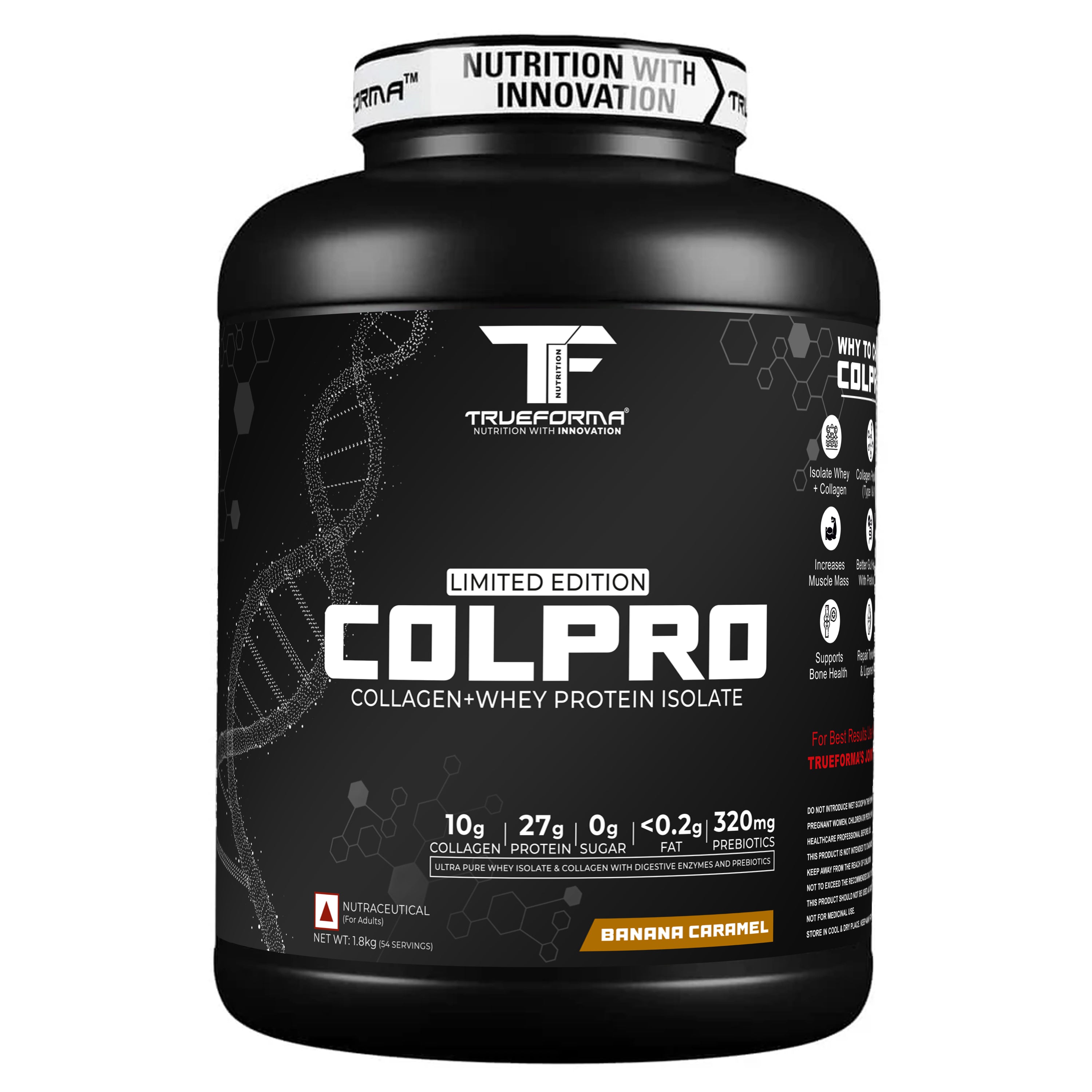 Trueforma® Colpro Whey Isolate & Collagen Protein Blend