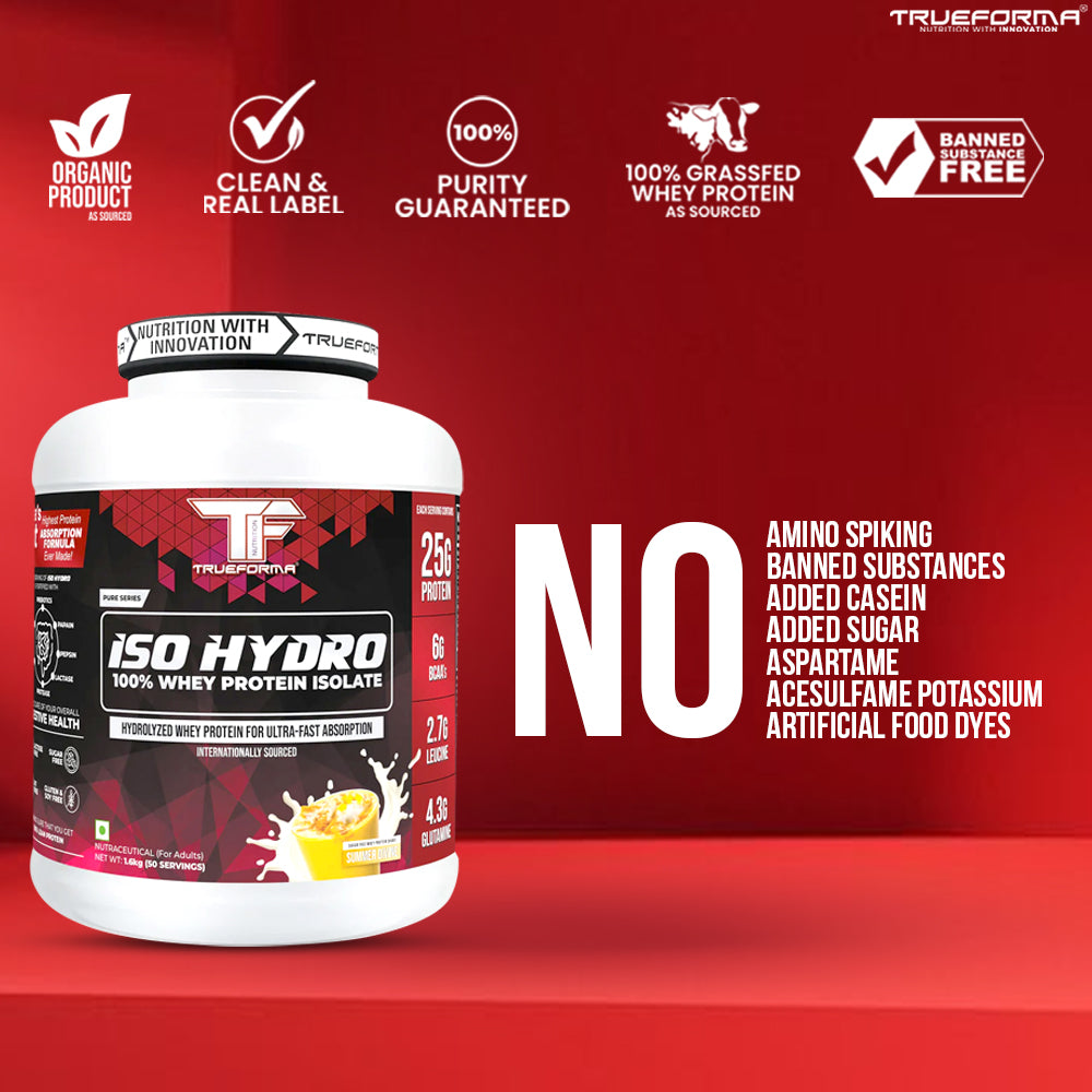 Trueforma® ISO Hydro Whey Isolate & Hydrolysate Protein Blend